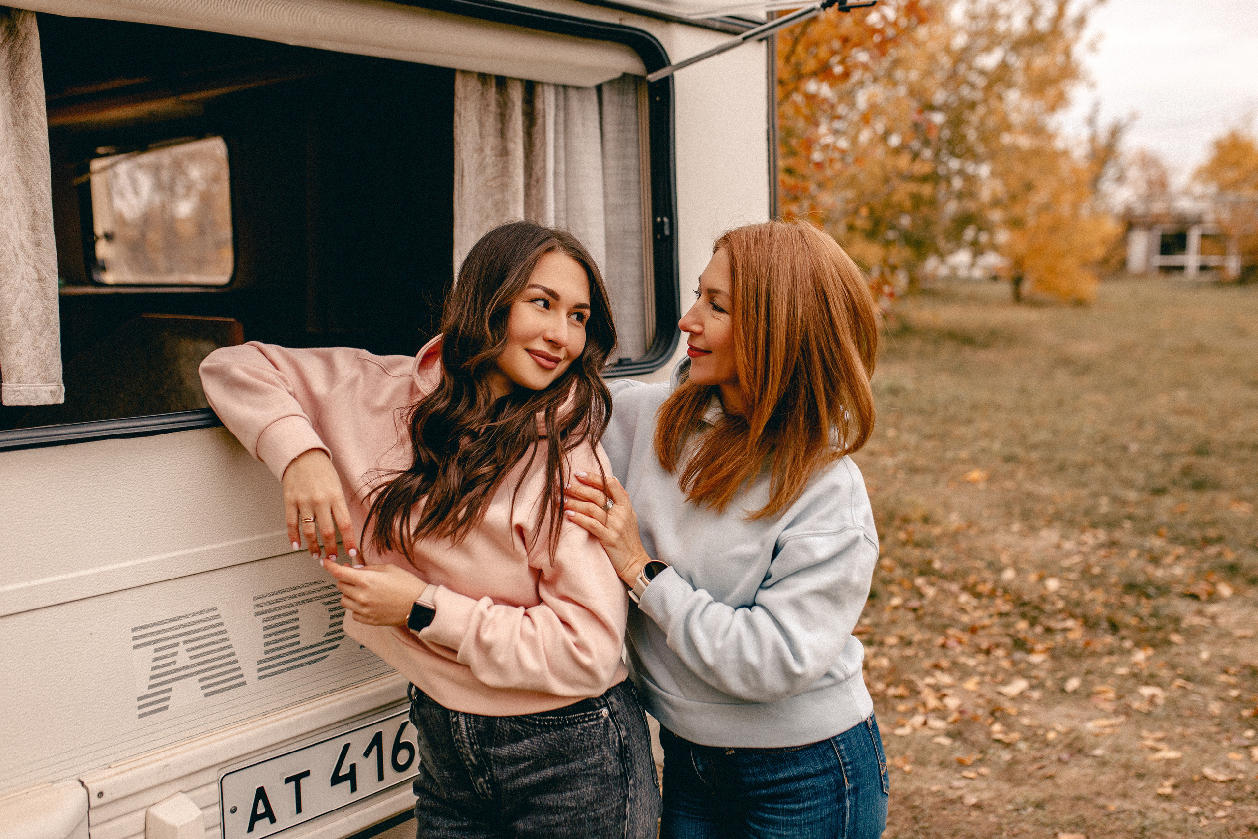 Осенняя съёмка для мамы и дочки, г Самара. Фотограф в Смоленске Ольга Давыдова