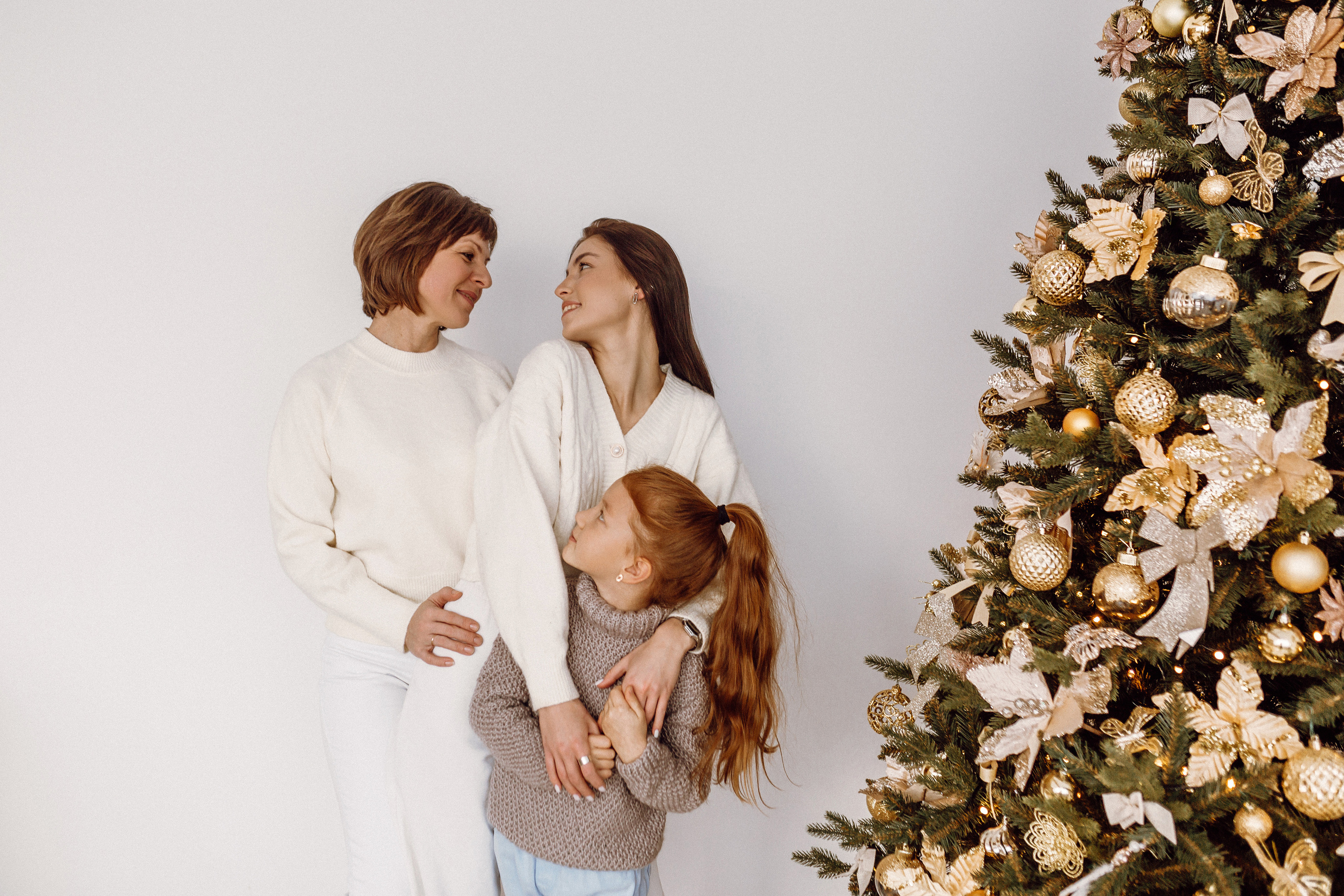 Новогодняя фотосессия в студии white hall. Фотограф в Смоленске Ольга Давыдова