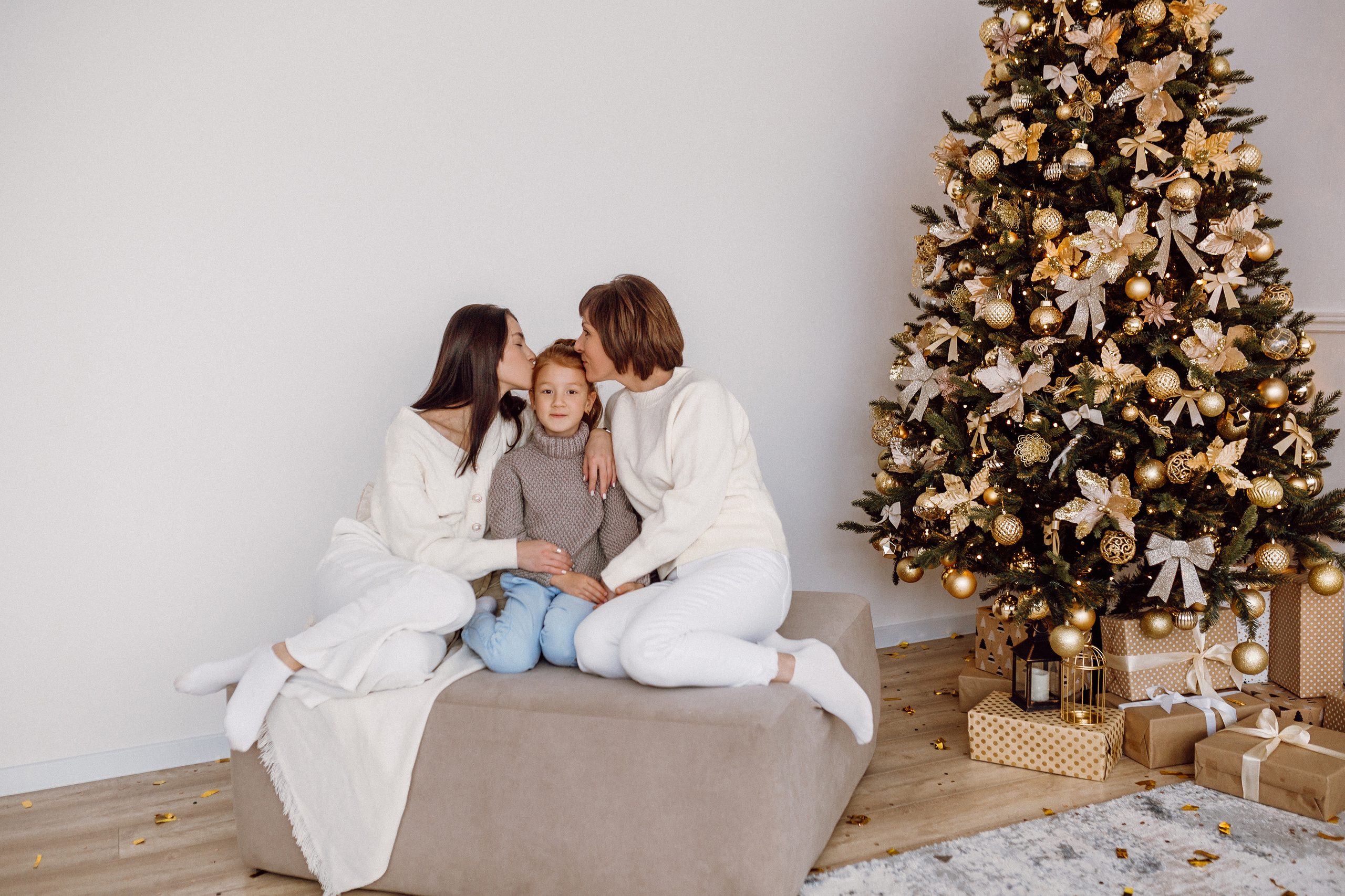 Новогодняя фотосессия в студии white hall. Фотограф в Смоленске Ольга Давыдова