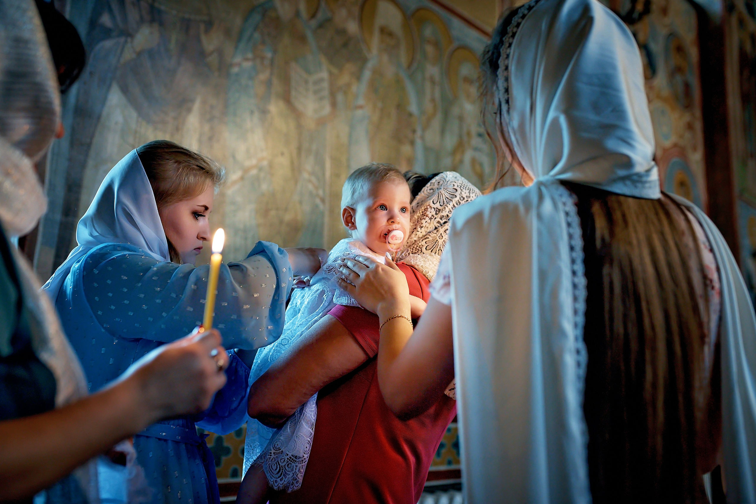 Таинство Крещения храм Георгия Победоносца г. Новоалтайск. Фотограф на Крещение и Венчание в Барнауле