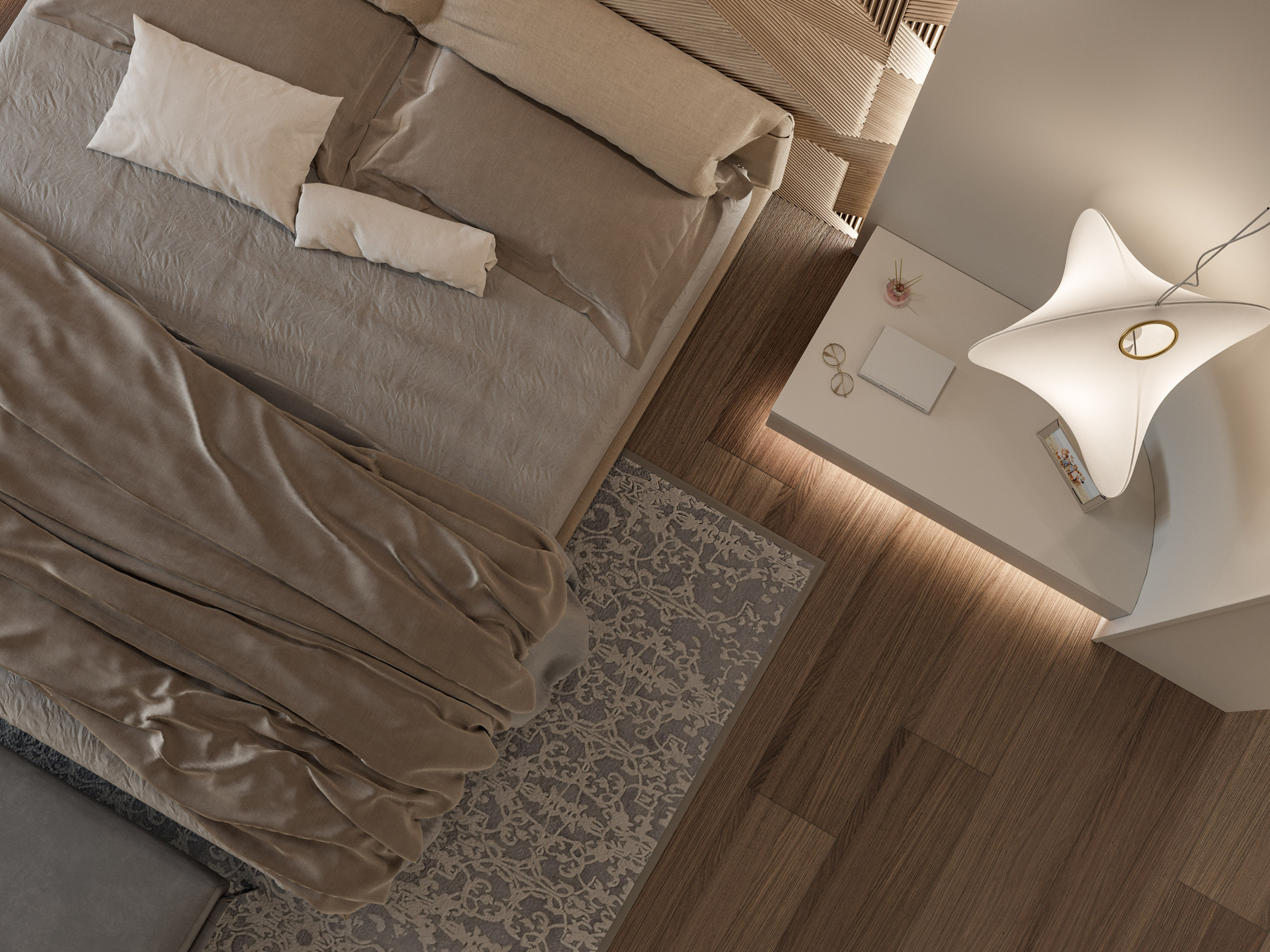 3D Визуализация Квартиры с Необычной Планировкой | Плавные Формы и Криволинейный Дизайн. Визуализатор интерьера в Москве | Брагин Кирилл