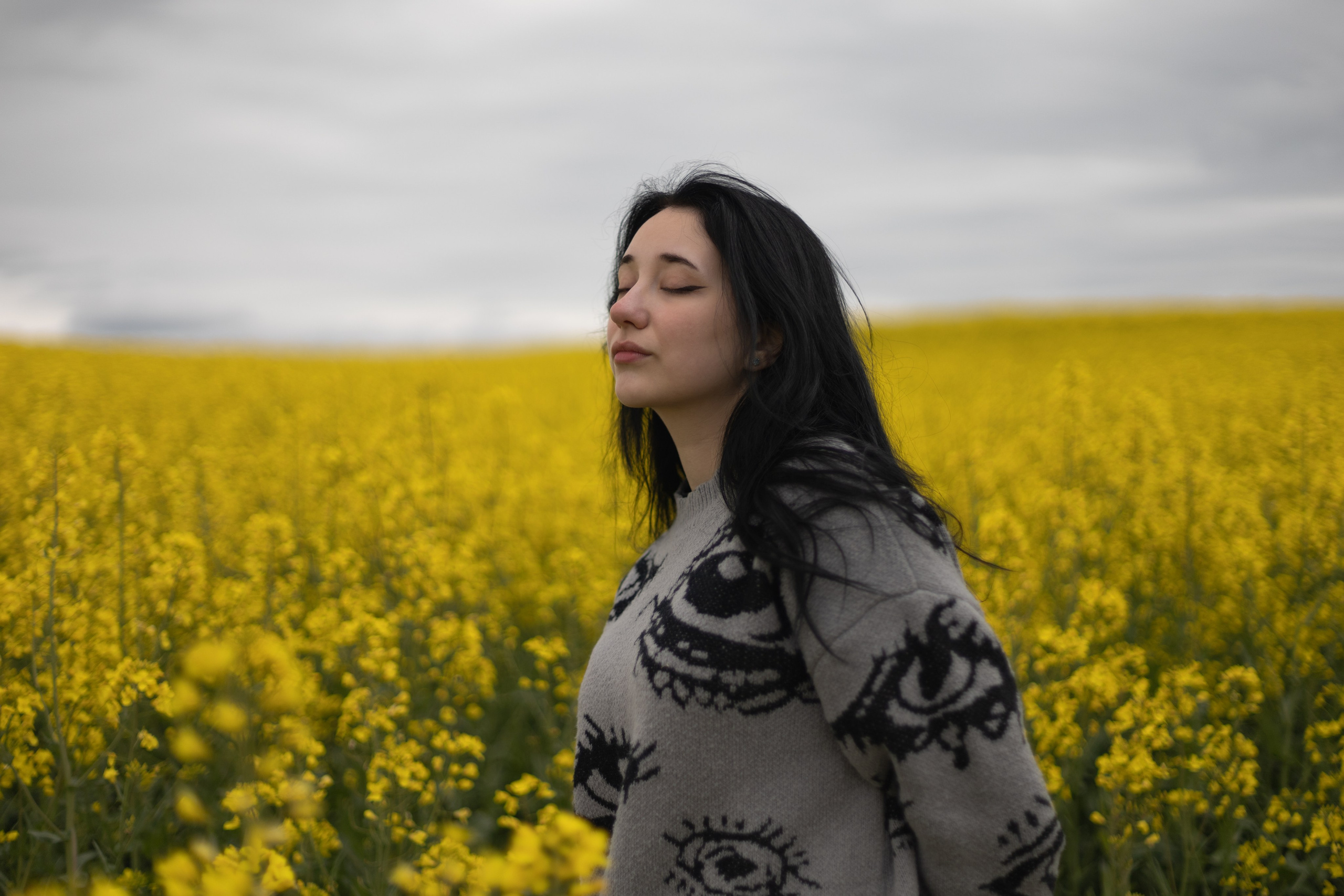 Полина Л — (Рапсовое поле). — Digital Noise —