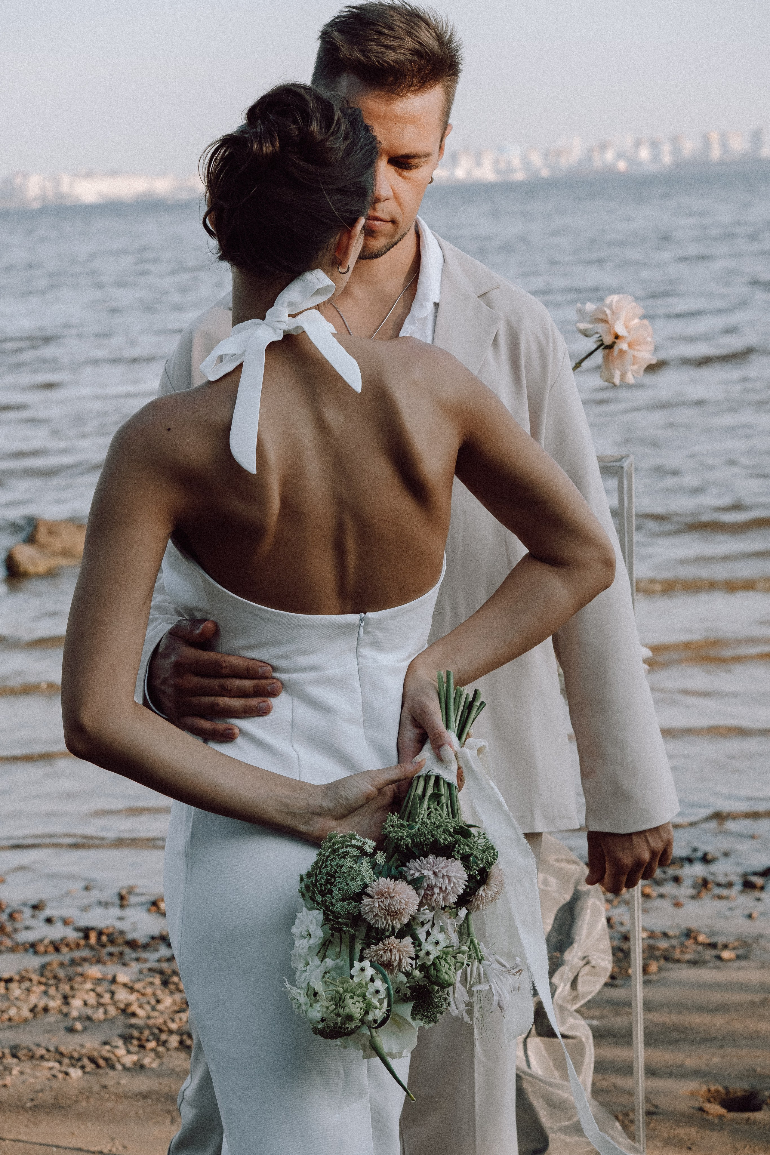 СВАДЕБНАЯ ФОТОСЕССИЯ ВЫЕЗДНОЙ ЦЕРЕМОНИИ (ФИНСКИЙ ЗАЛИВ). Профессиональный фотограф, Санкт-Петербург — Виктория Богомолова