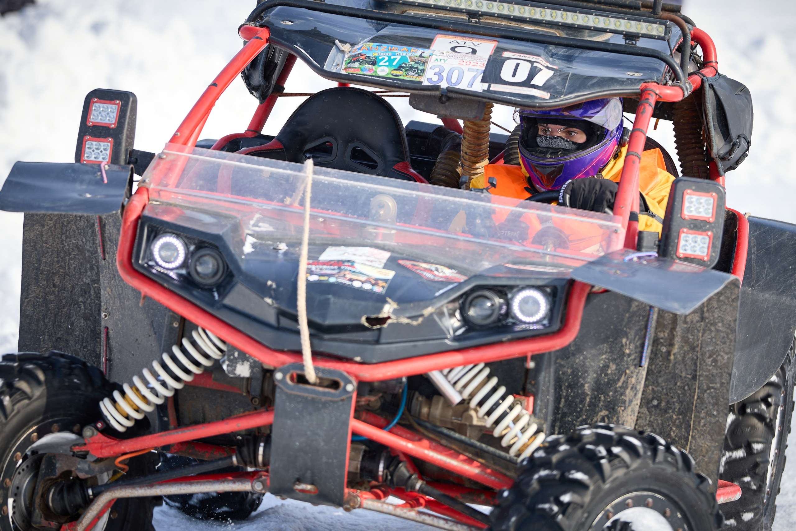 Топим Лёд — 2026. Соревнования на квадроциклах. Фотограф в Новосибирске Алена Скокова