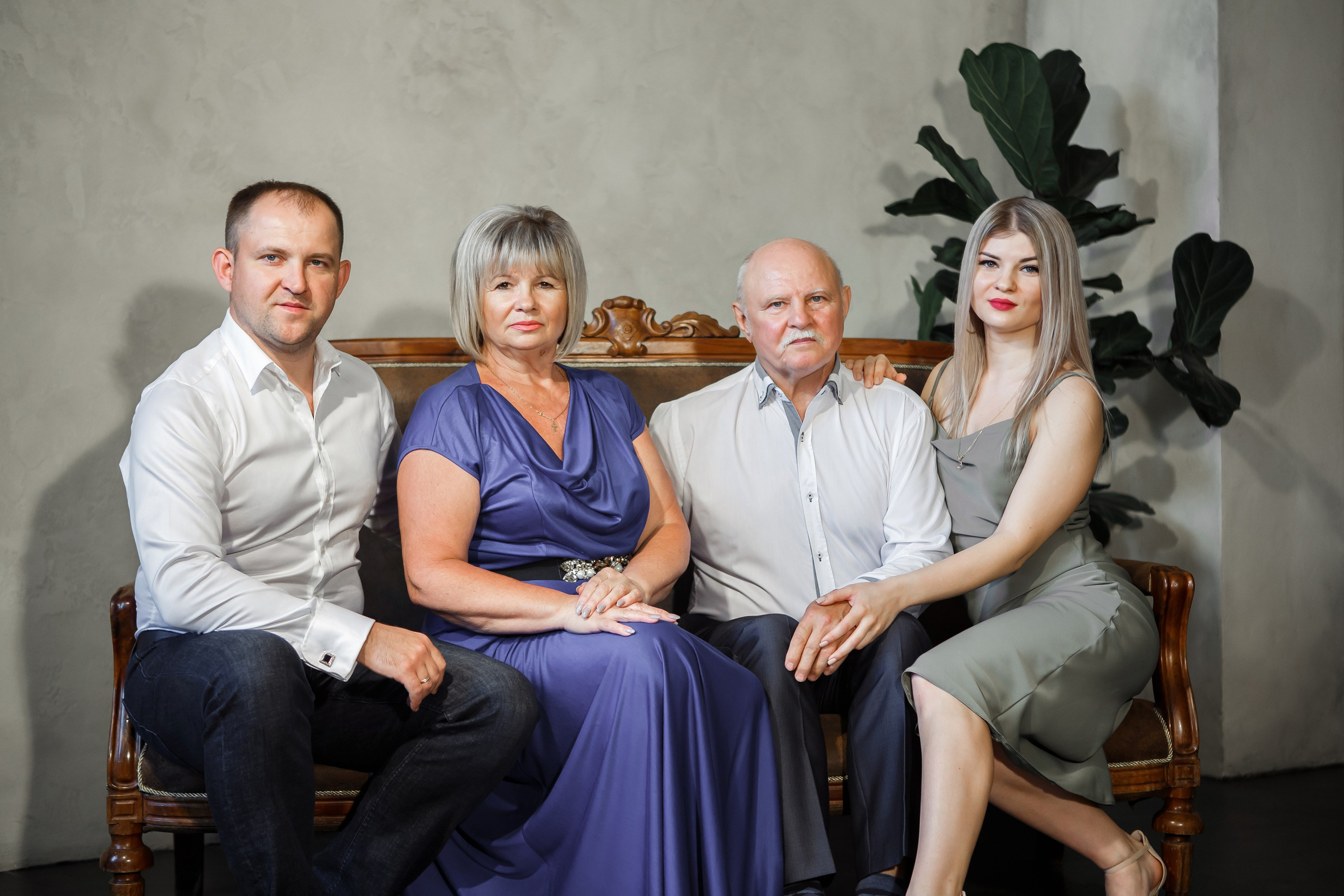 Очень большая семья, личные и парные портреты. Свадебный и портретный Фотограф в Липецке Дмитрий Котюков