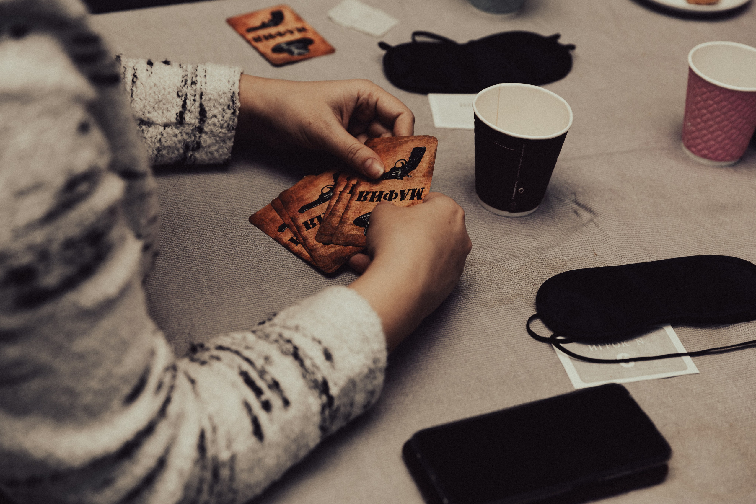 Игра в МАФИЮ. Фотограф Вадим Чепрасов | Санкт-Петербург