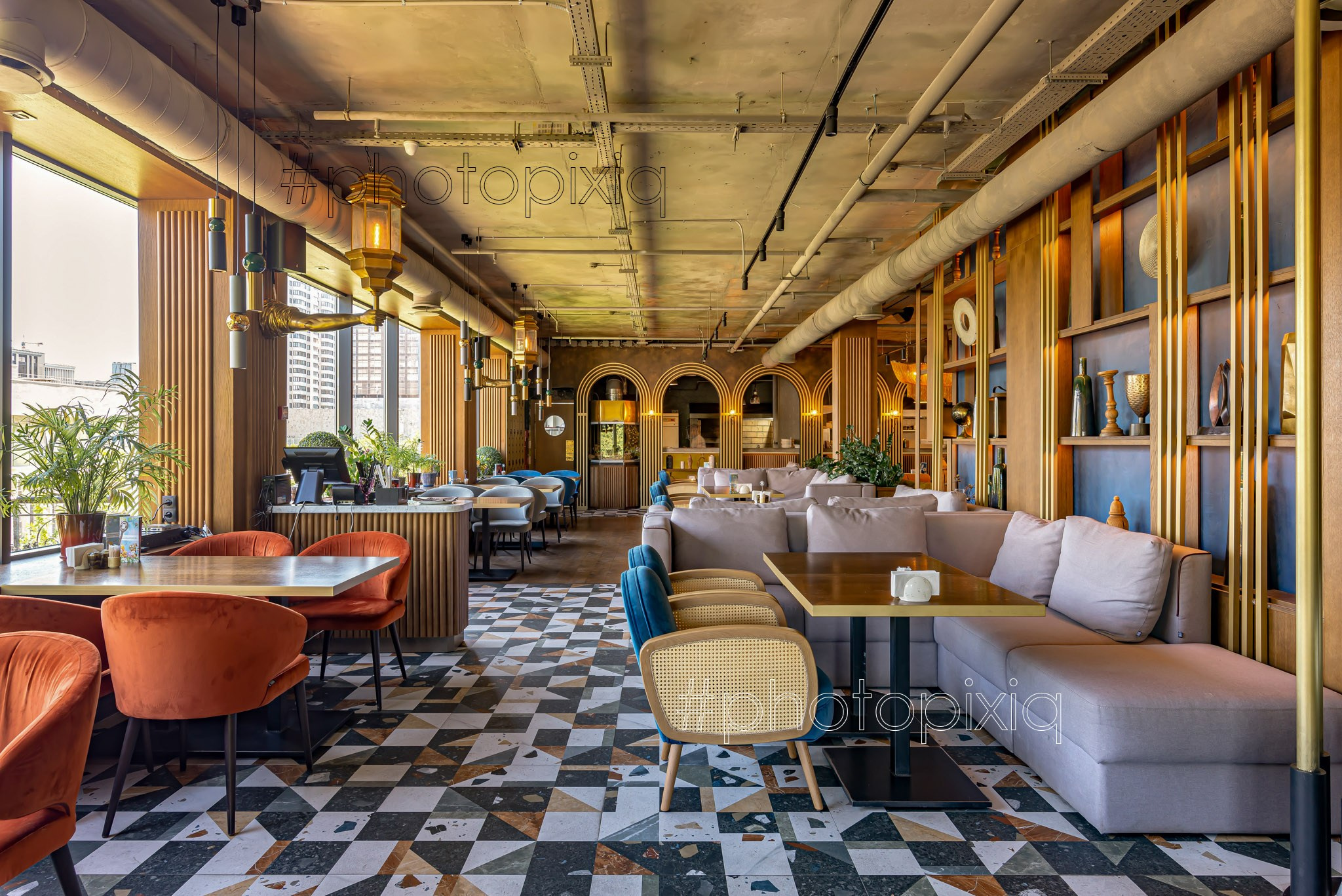 Интерьерная съёмка Чайхона № 1. Интерьерная съёмка и виртуальные туры — Интерьерный фотограф Кузнецов Сергей (photopixiq)