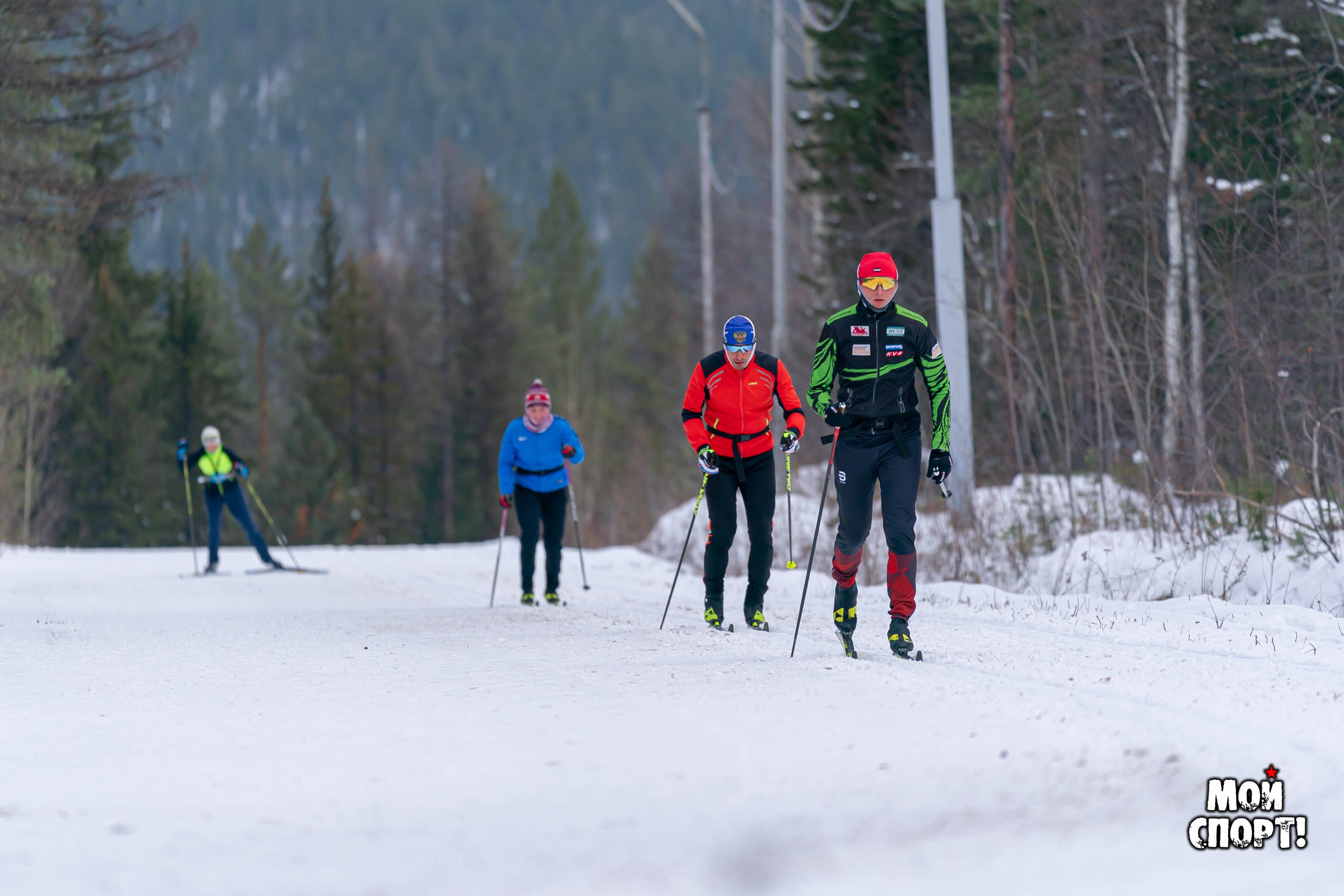 Тренировка сборной России по лыжным гонкам в Адане. Студия «Мой Спорт!» — все о спорте в Якутии