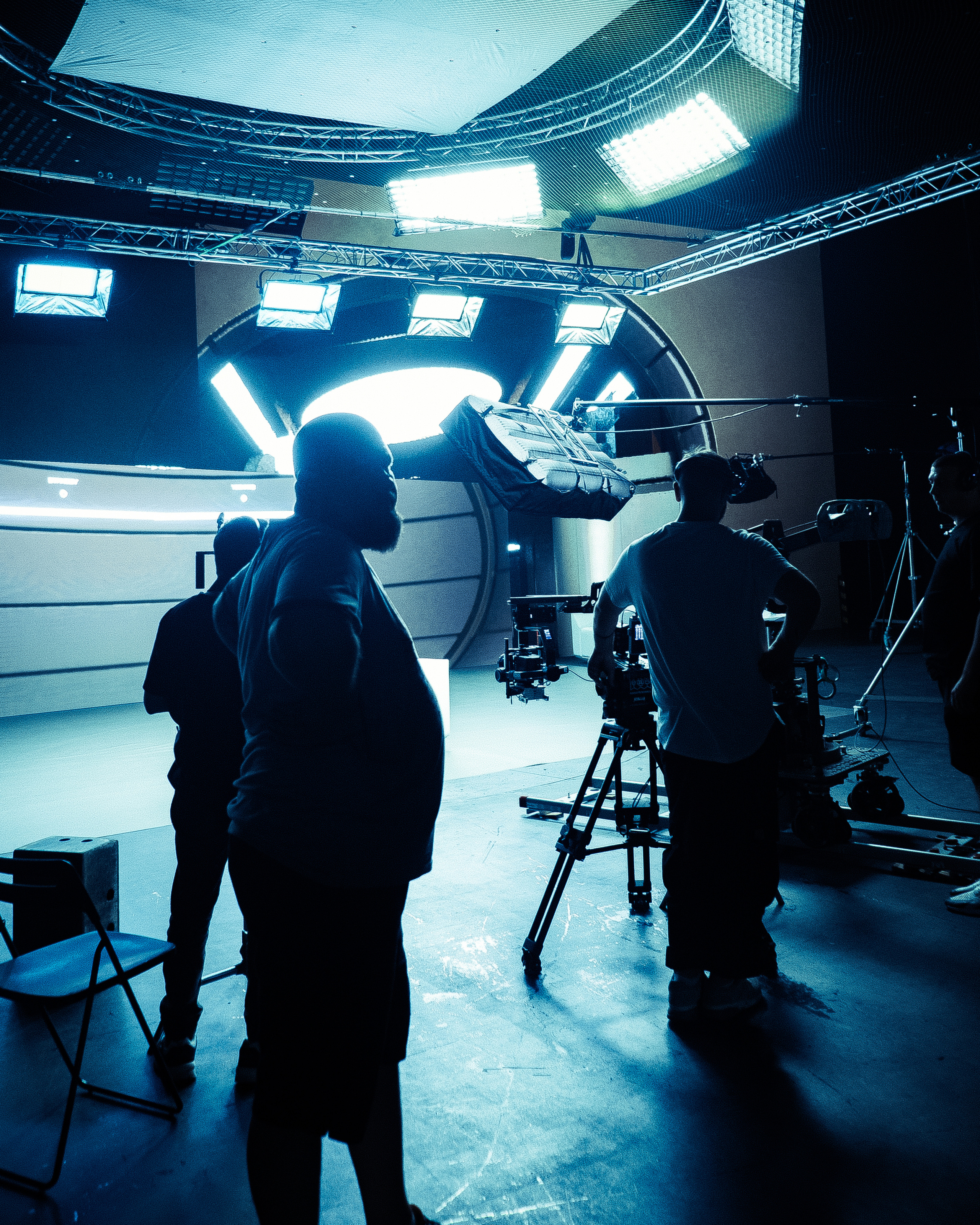 Backstage. Fotografo a Mosca con un’atmosfera notturna di foto