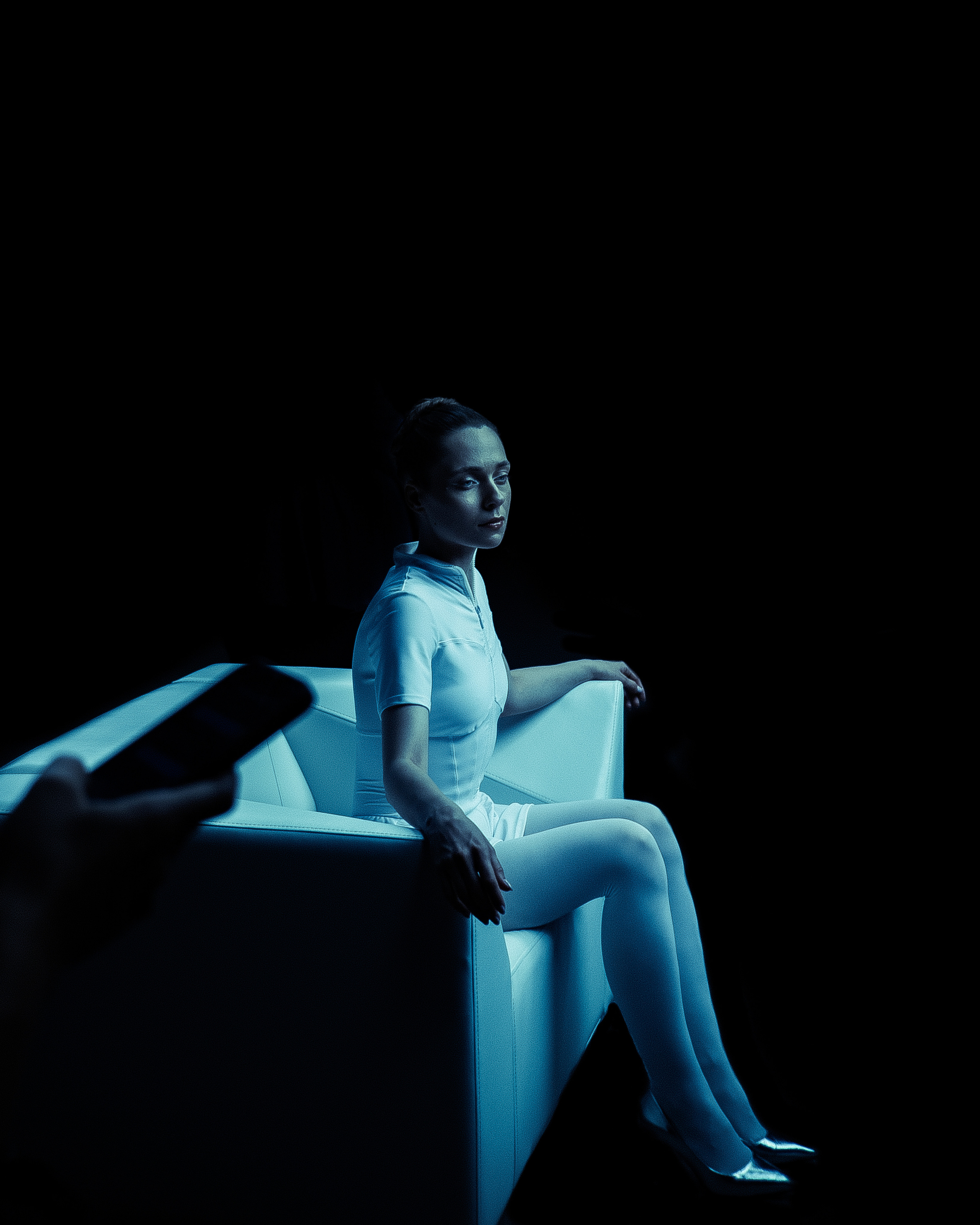 Backstage. Fotografo a Mosca con un’atmosfera notturna di foto