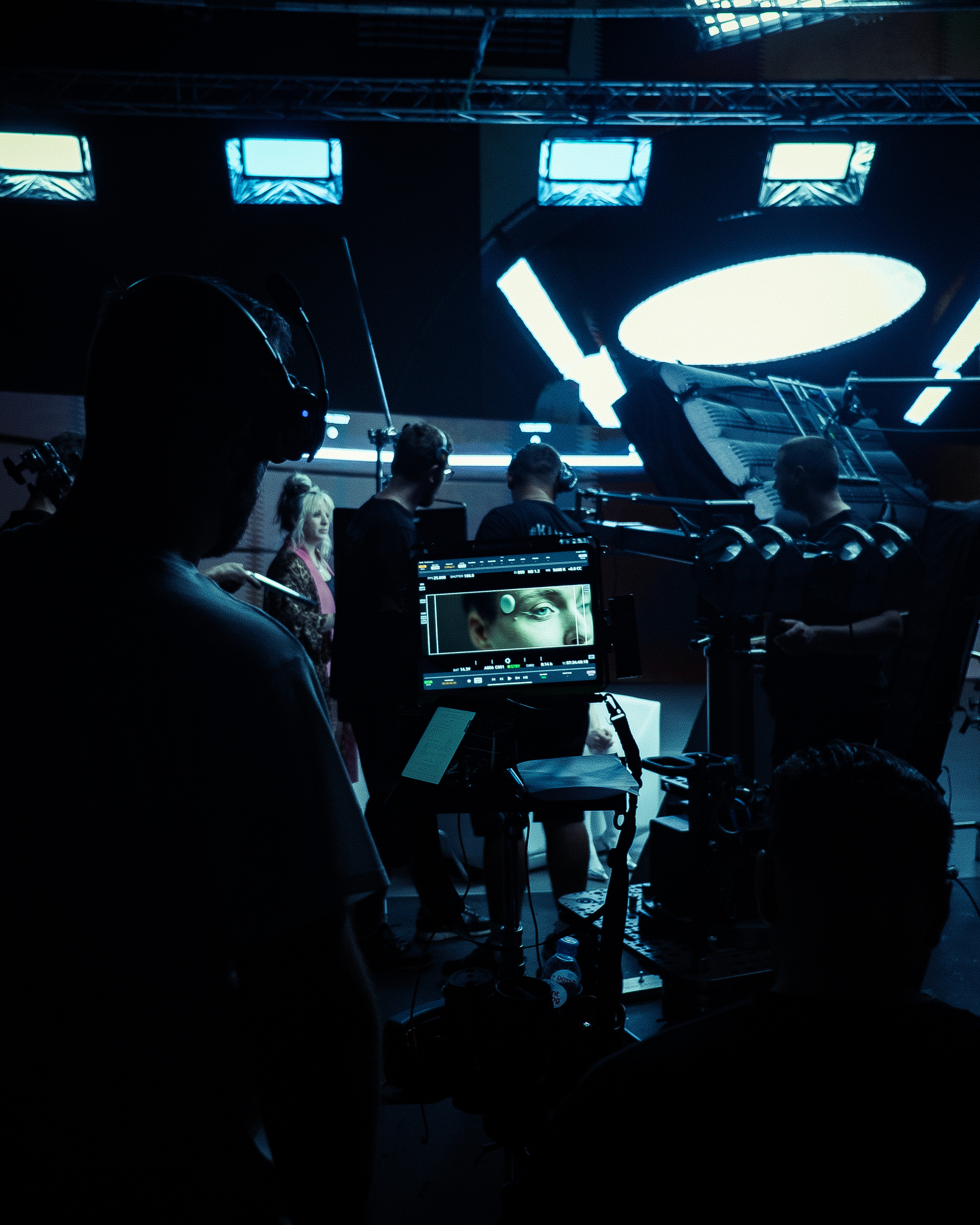 Backstage. Fotografo a Mosca con un’atmosfera notturna di foto