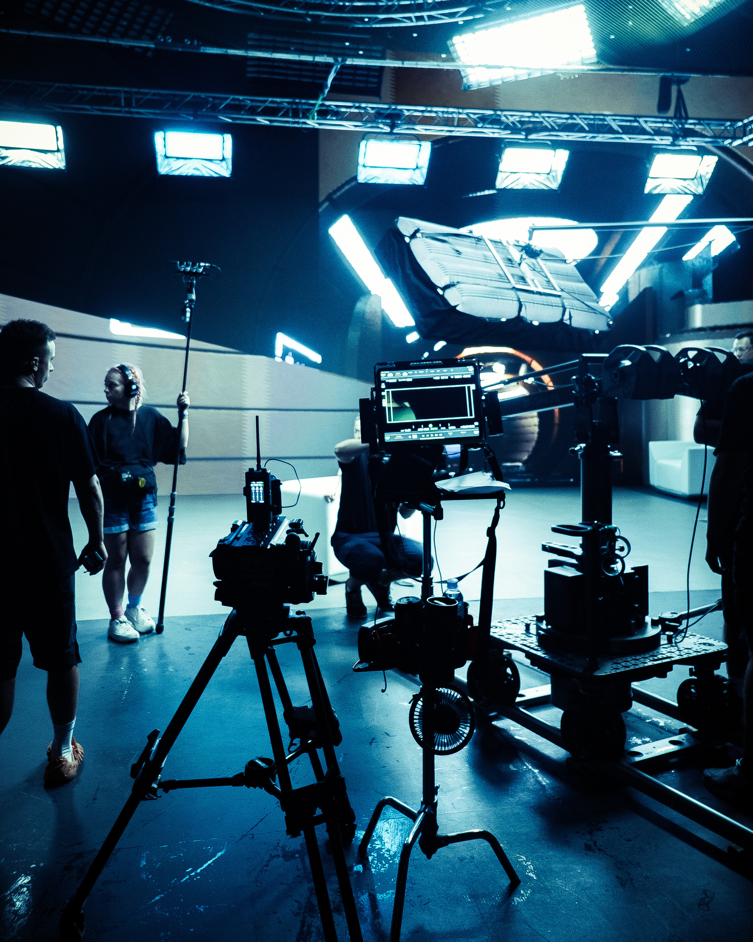 Backstage. Fotografo a Mosca con un’atmosfera notturna di foto