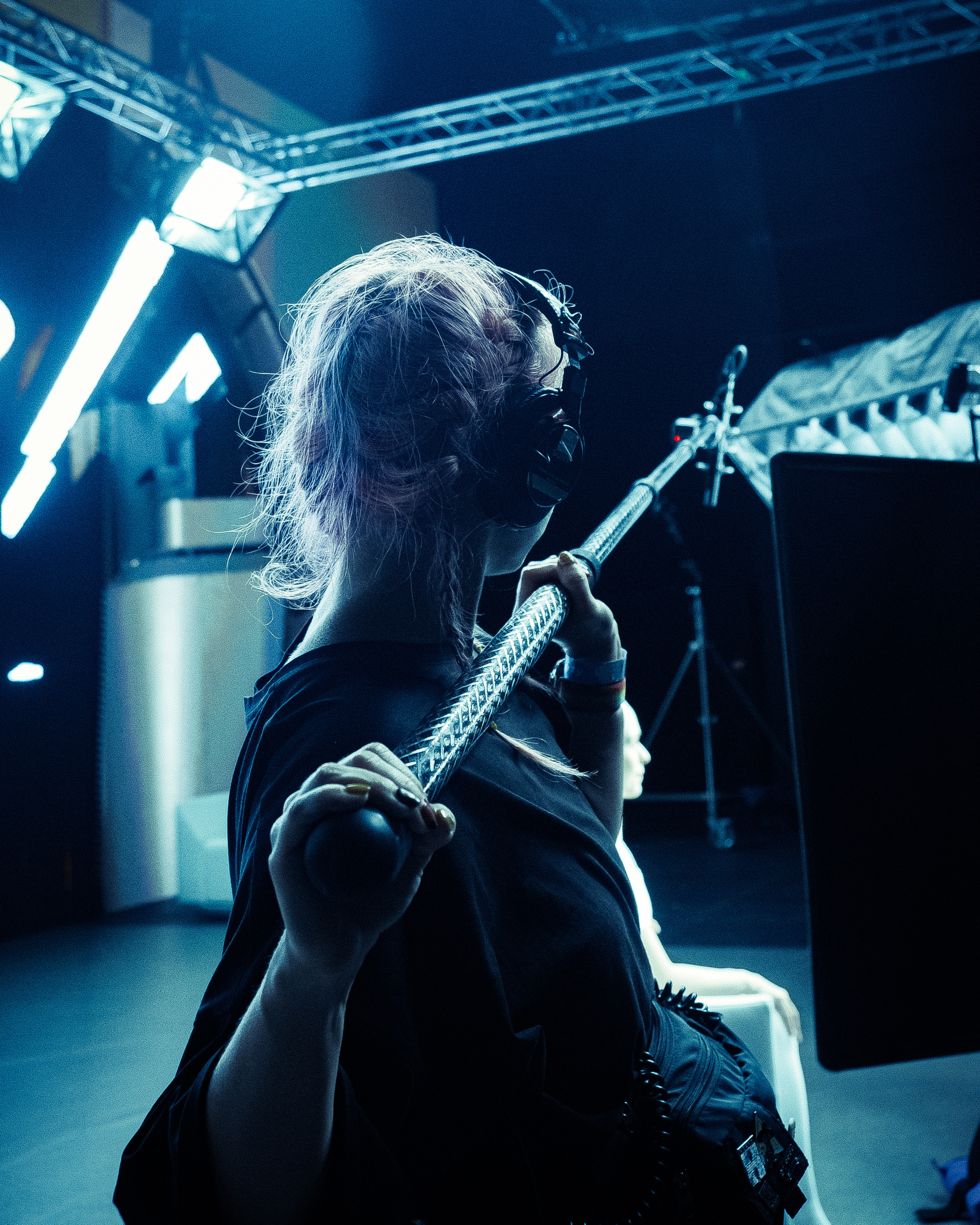 Backstage. Fotografo a Mosca con un’atmosfera notturna di foto