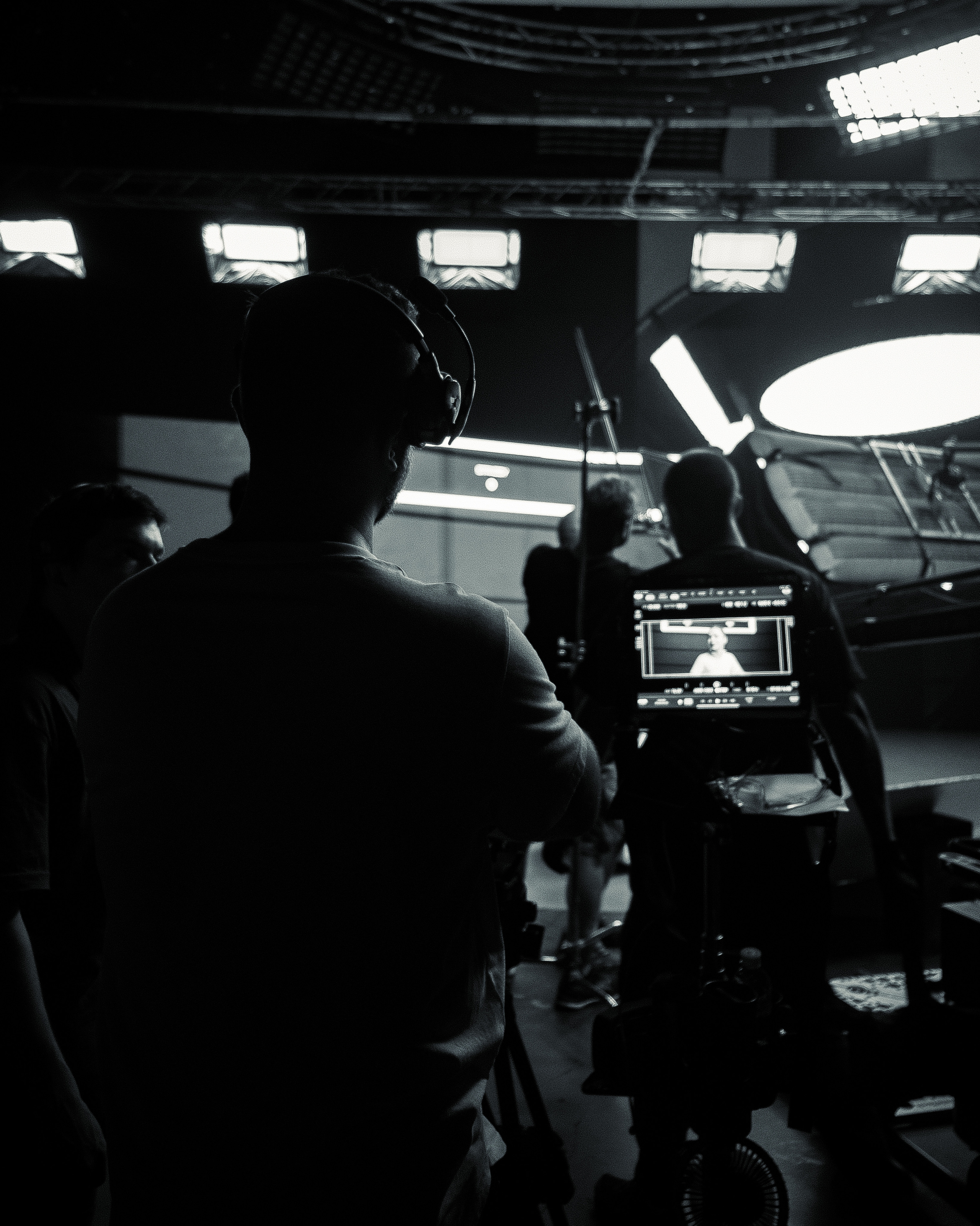 Backstage. Fotografo a Mosca con un’atmosfera notturna di foto