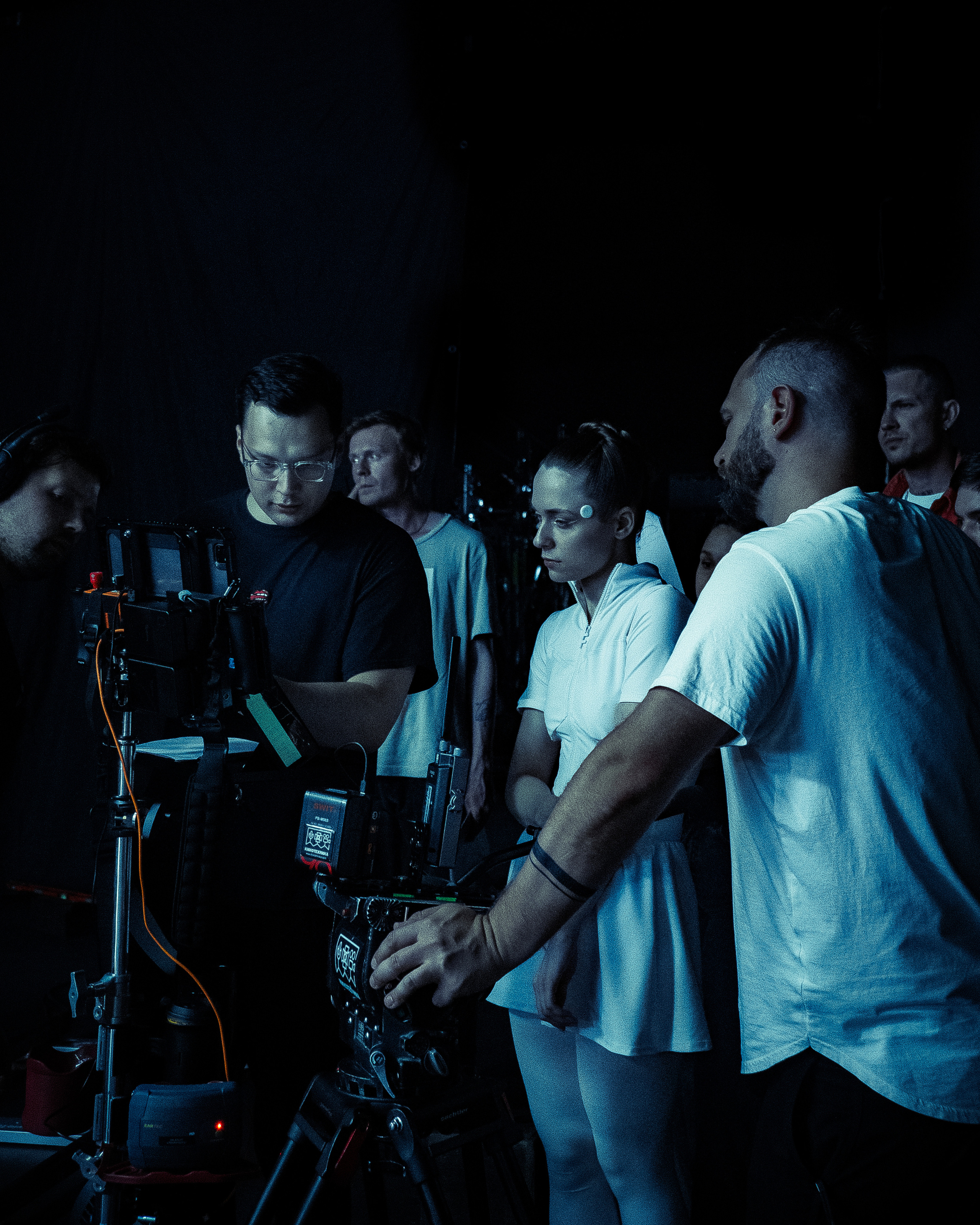 Backstage. Fotografo a Mosca con un’atmosfera notturna di foto