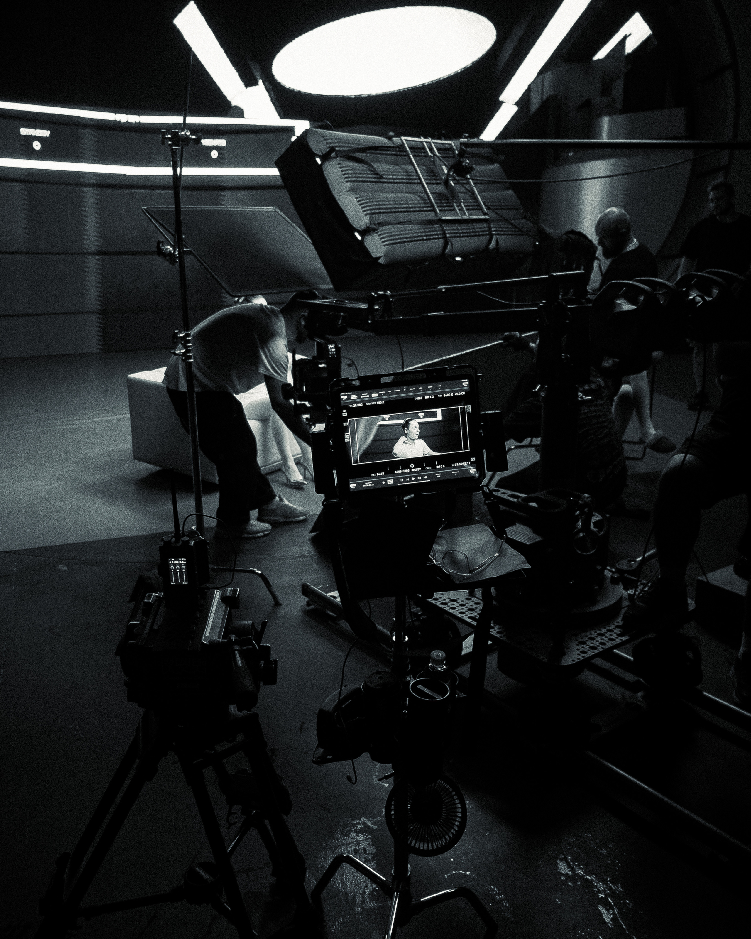 Backstage. Fotografo a Mosca con un’atmosfera notturna di foto