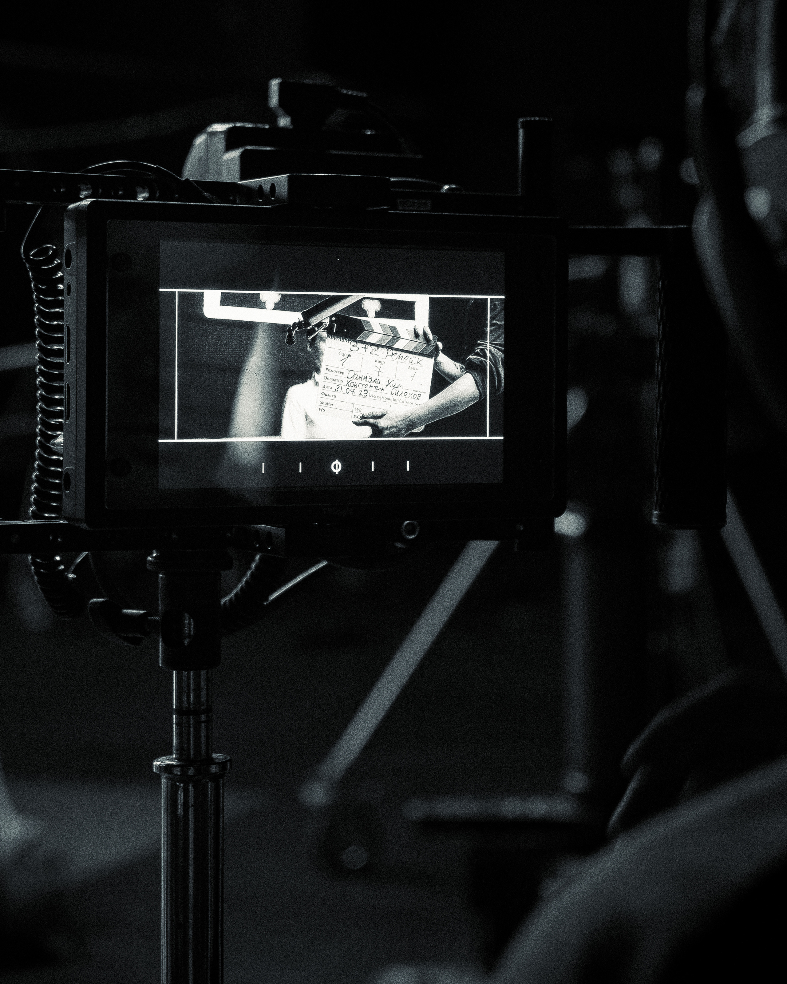 Backstage. Fotografo a Mosca con un’atmosfera notturna di foto