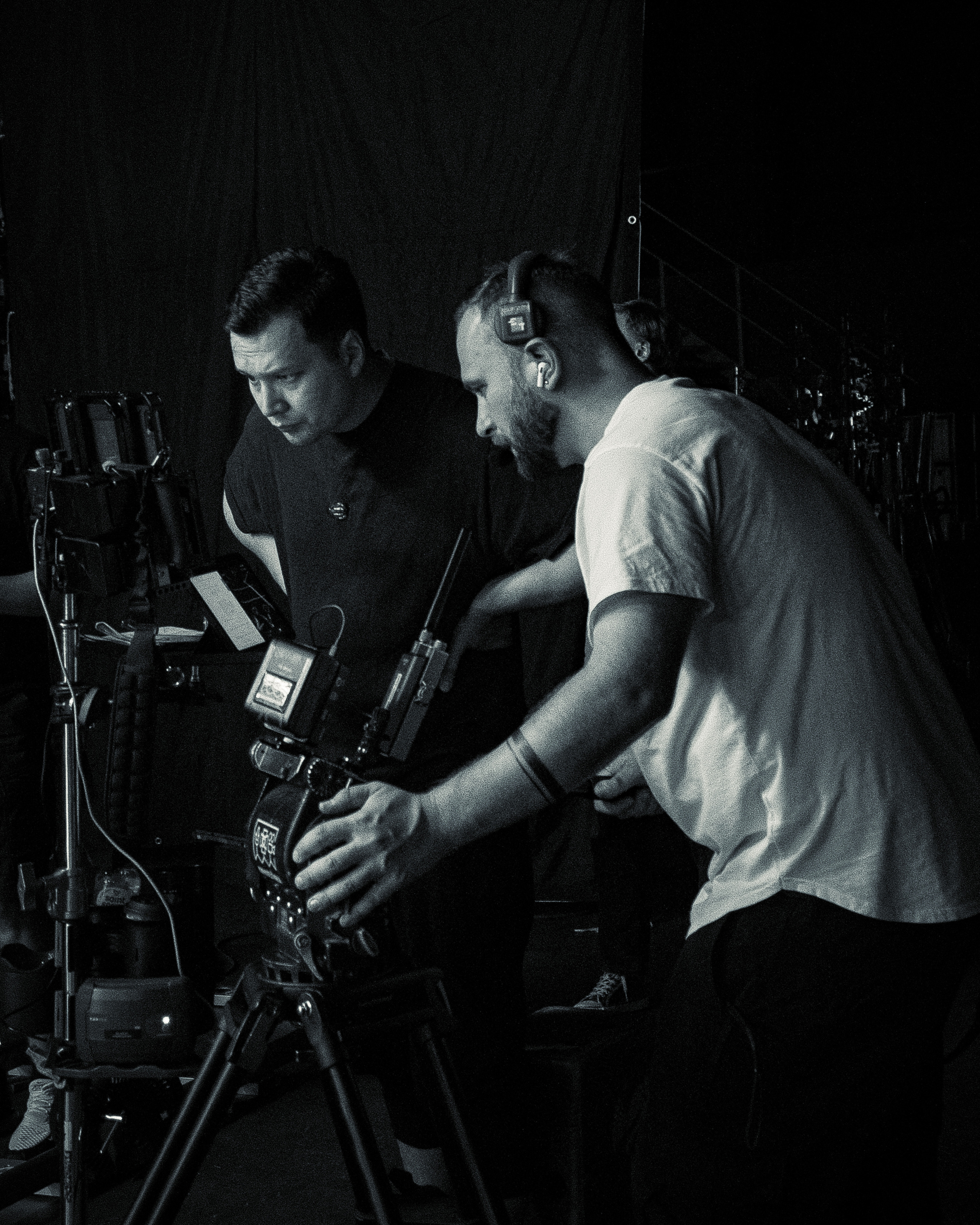 Backstage. Fotografo a Mosca con un’atmosfera notturna di foto