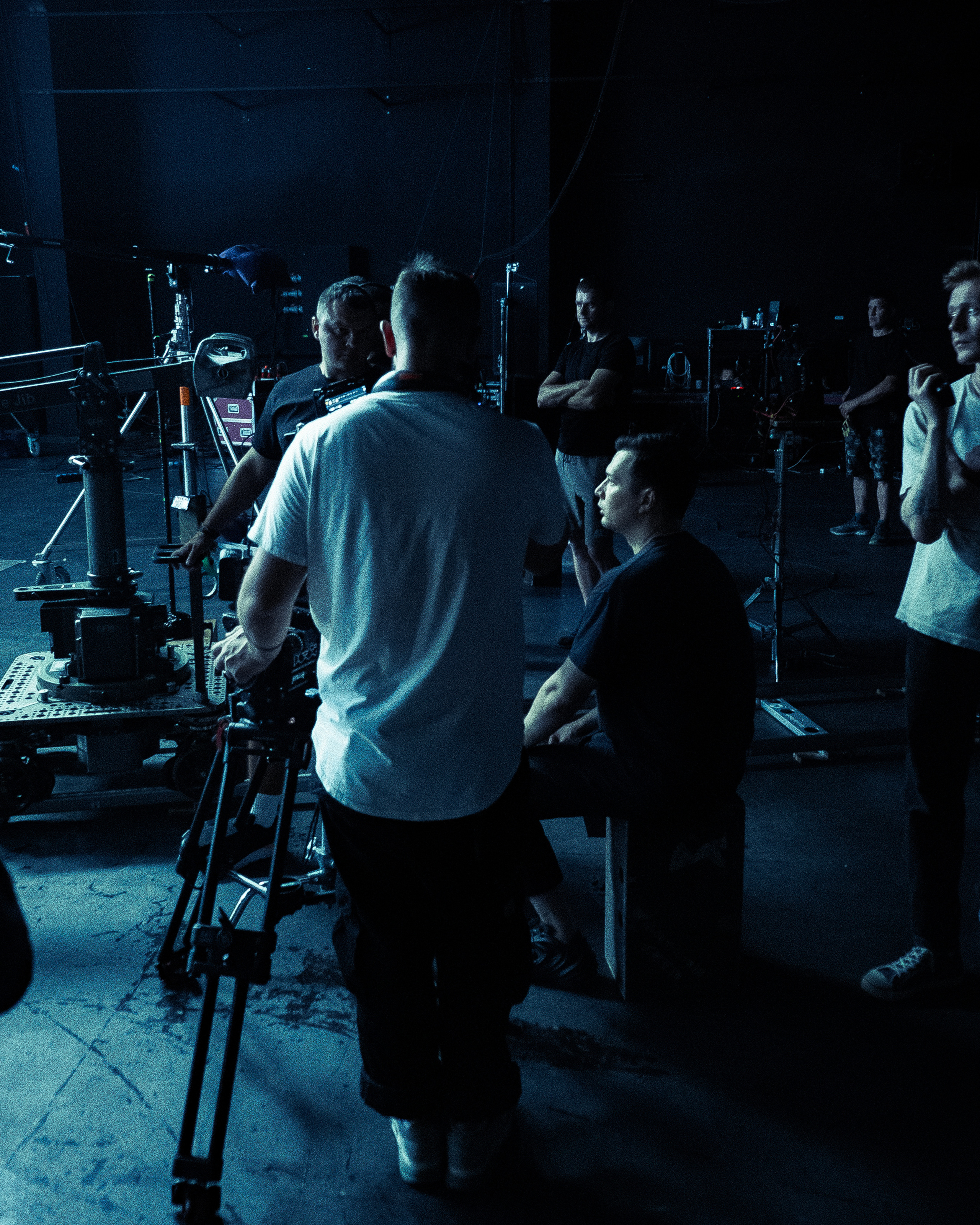 Backstage. Fotografo a Mosca con un’atmosfera notturna di foto