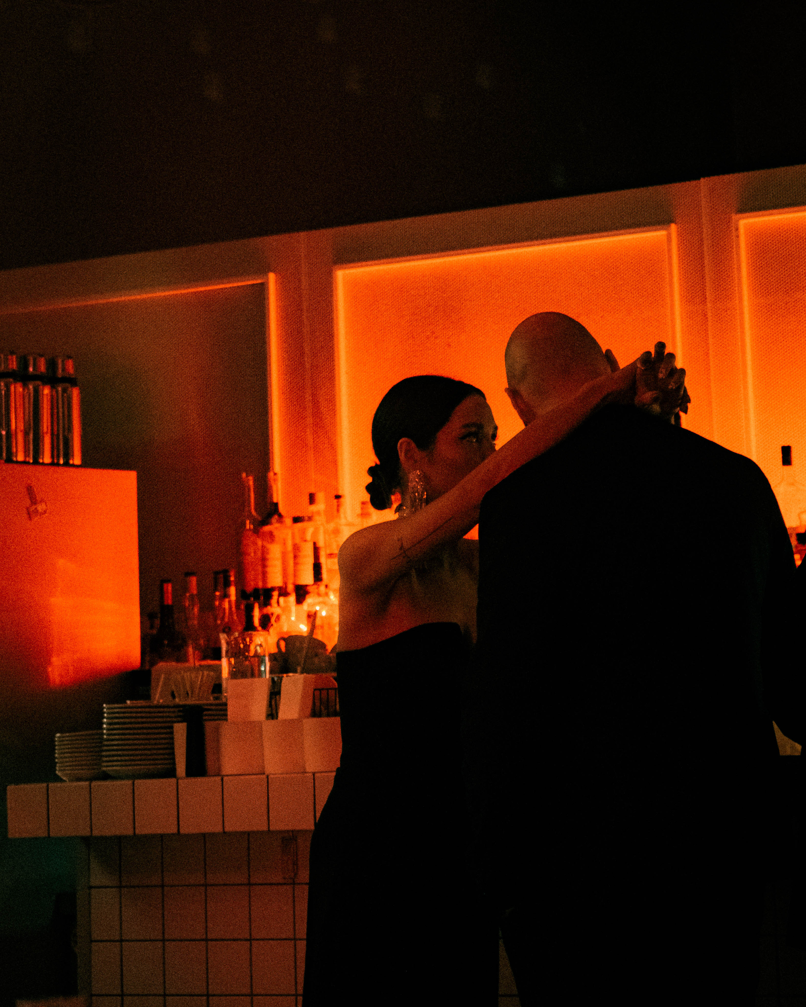 Attività. Fotografo a Mosca con un’atmosfera notturna di foto