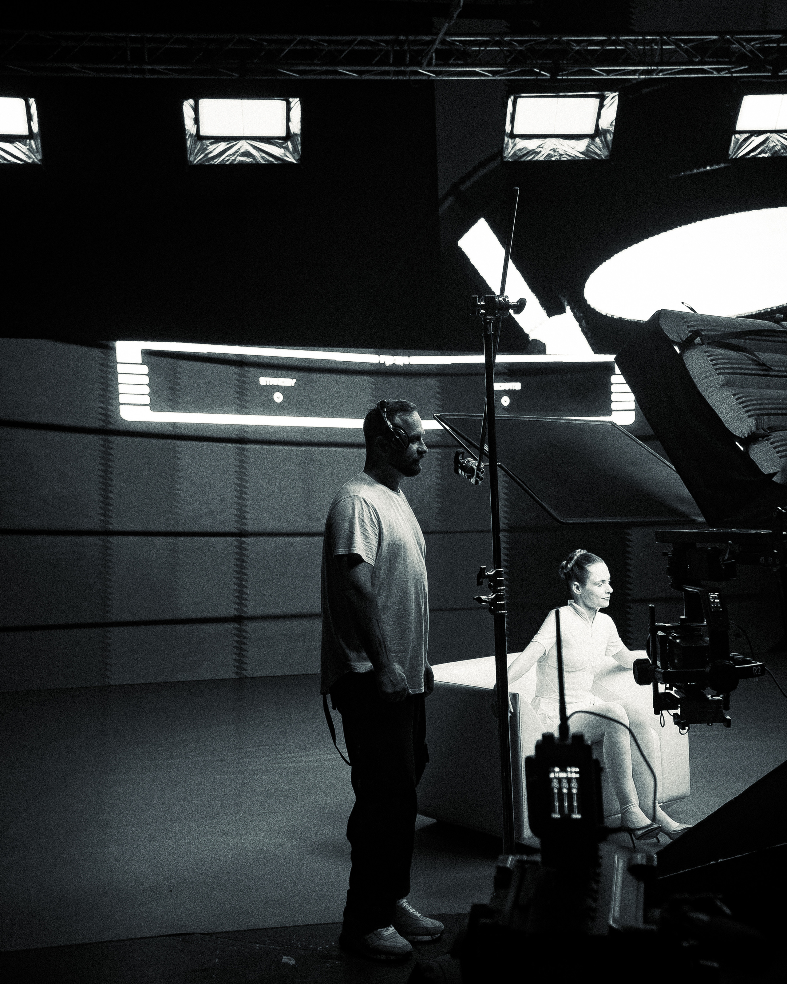 Backstage. Fotografo a Mosca con un’atmosfera notturna di foto