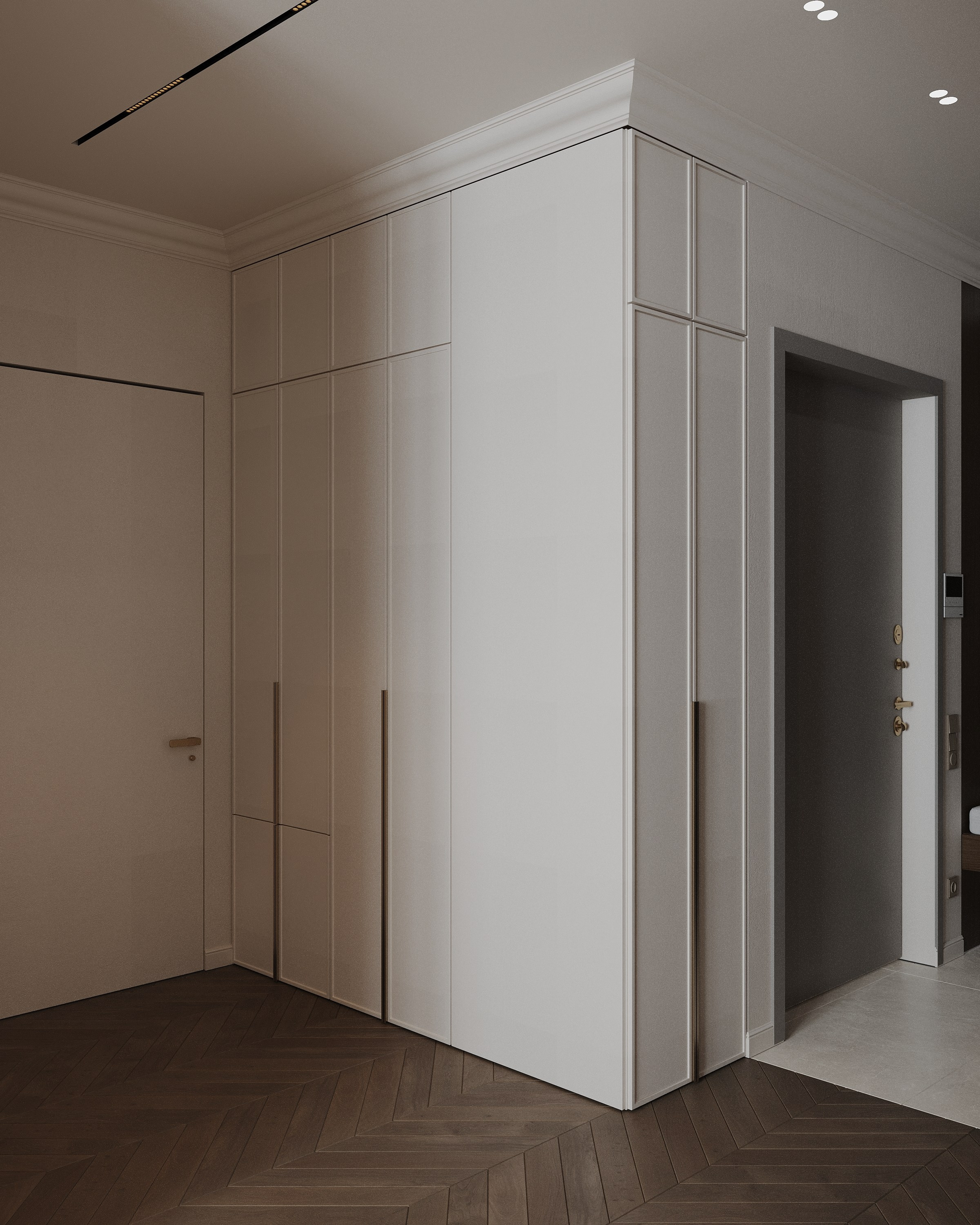 ЖК The One 65 кв.м, г. Санкт-Петербург. 3d визуализатор Анастасия Науменко
