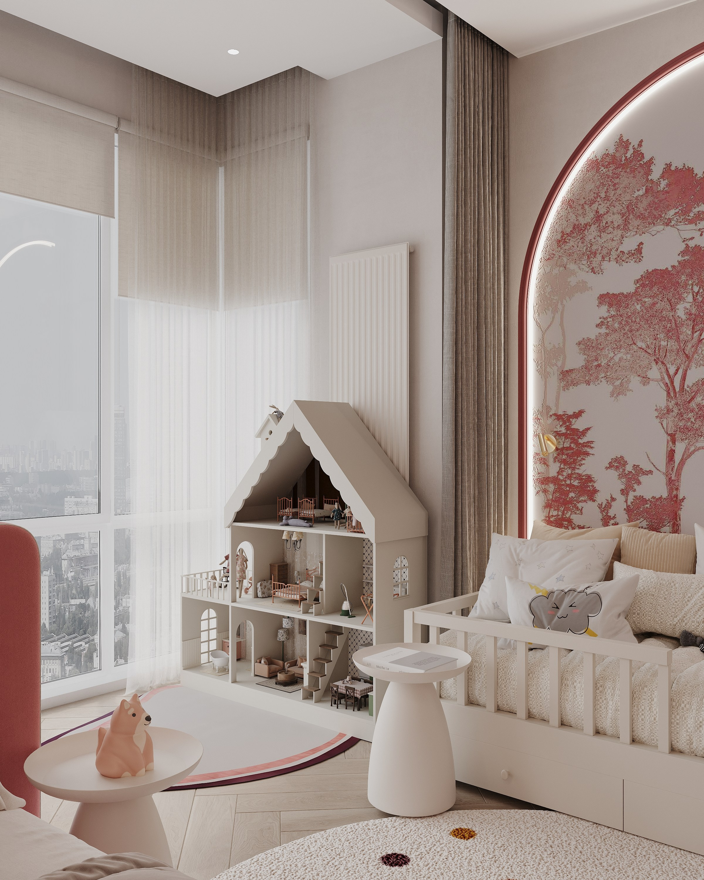 ЖК Наука 73 кв.м, г. Санкт-Петербург. 3d визуализатор Анастасия Науменко