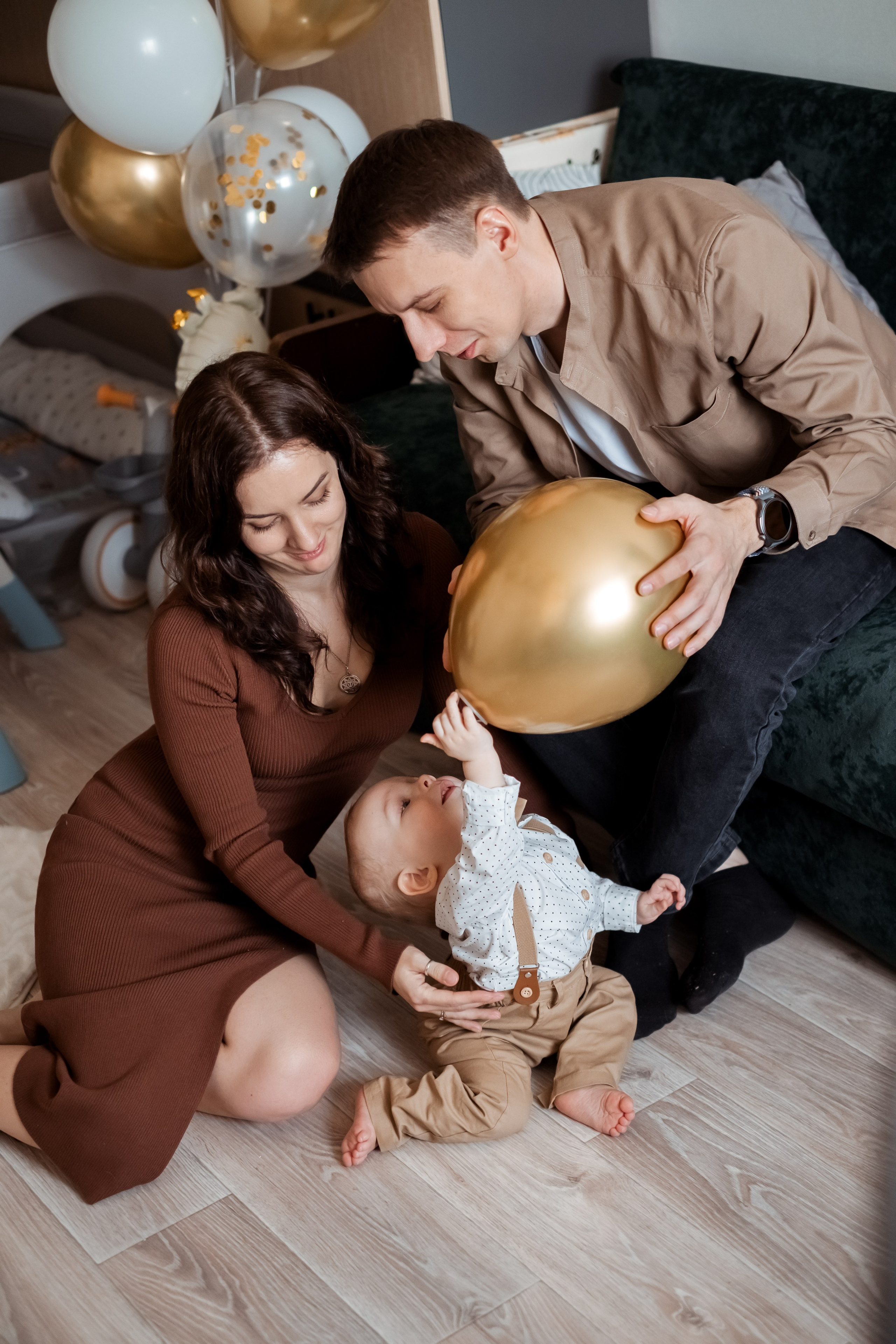 Ура! Мне 1 годик. Семейный и детский фотограф в Мелитополе /Наталья Зацеркляная