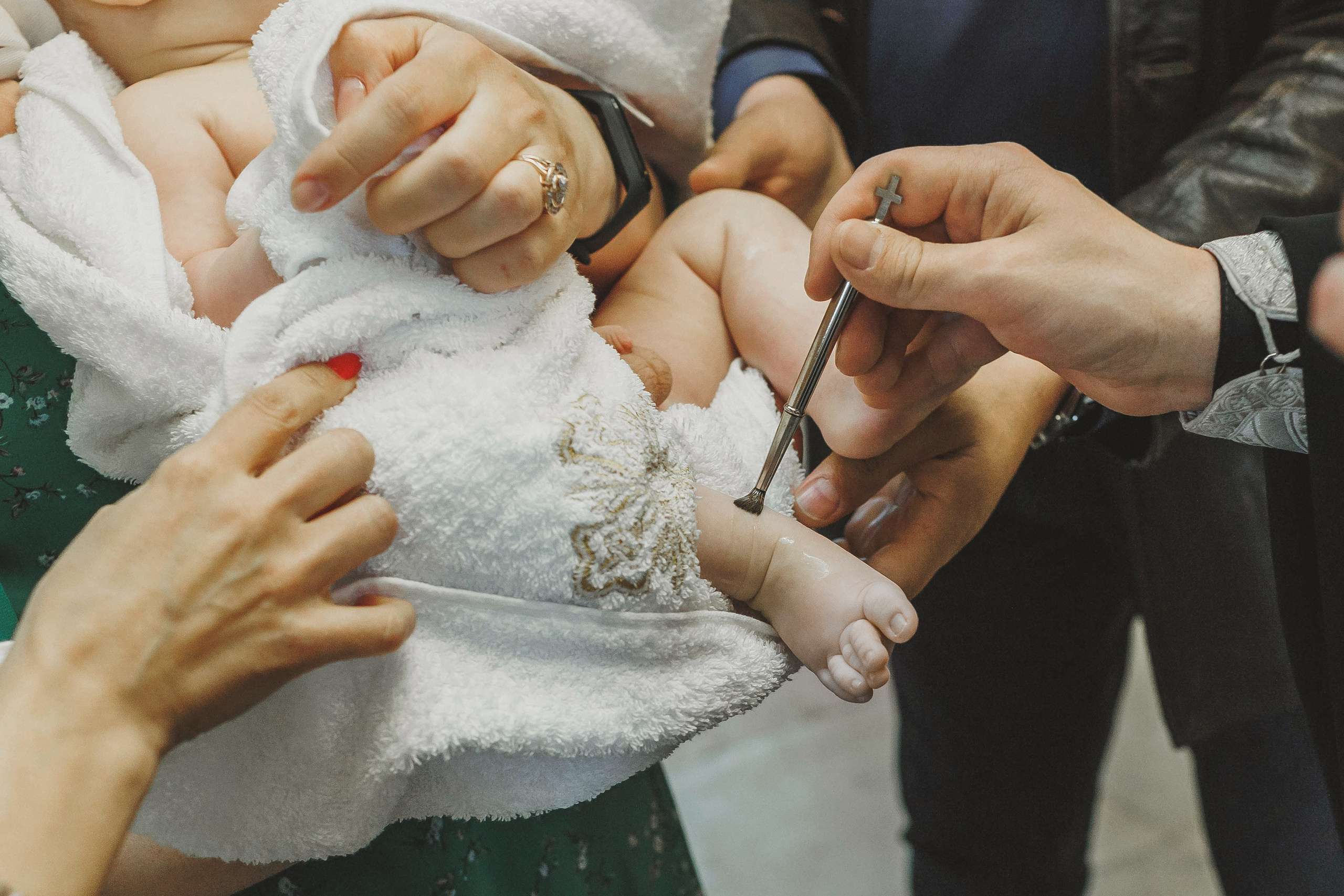 Таинство крещения в Люберцах и Москве. Фотограф в Москве и Люберцах Анна Ушакова
