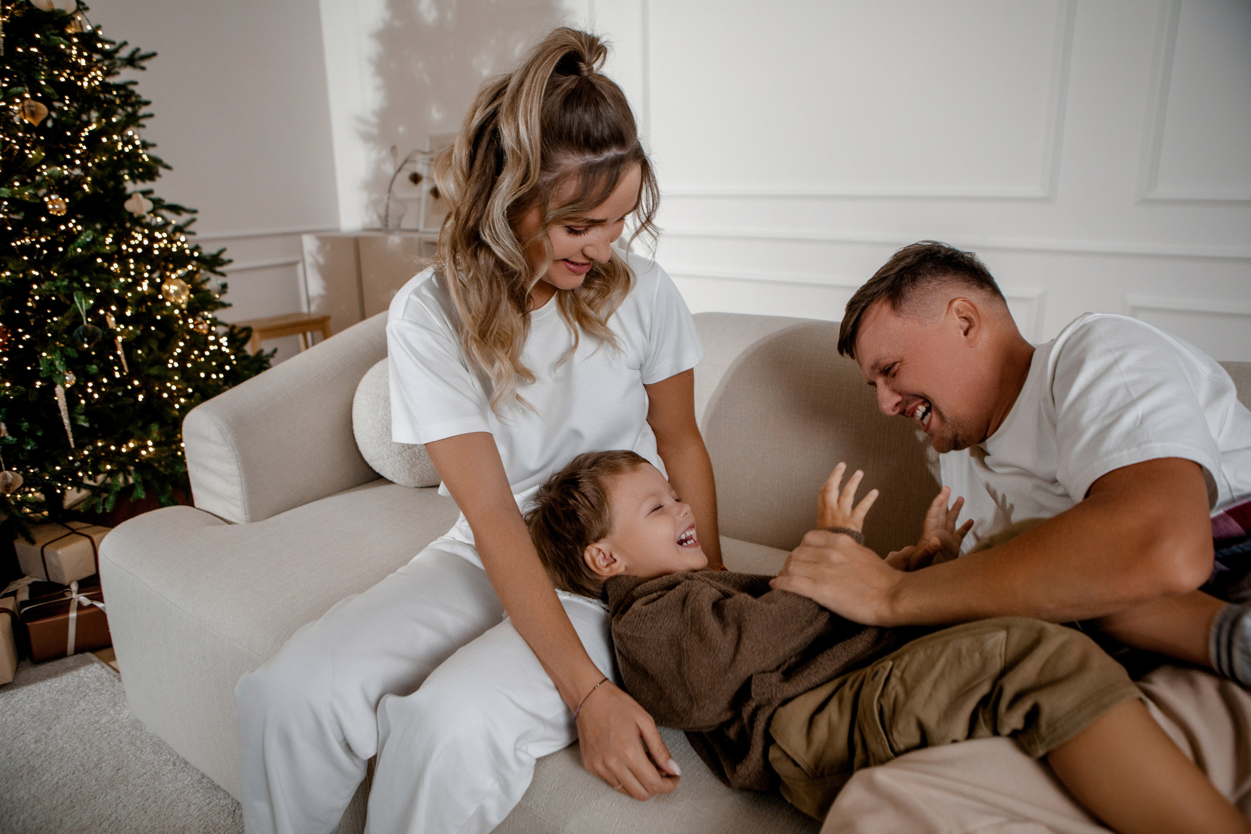 Семейная новогодняя. Свадебный и семейный фотограф Ибрагимова Мария из Екатеринбурга