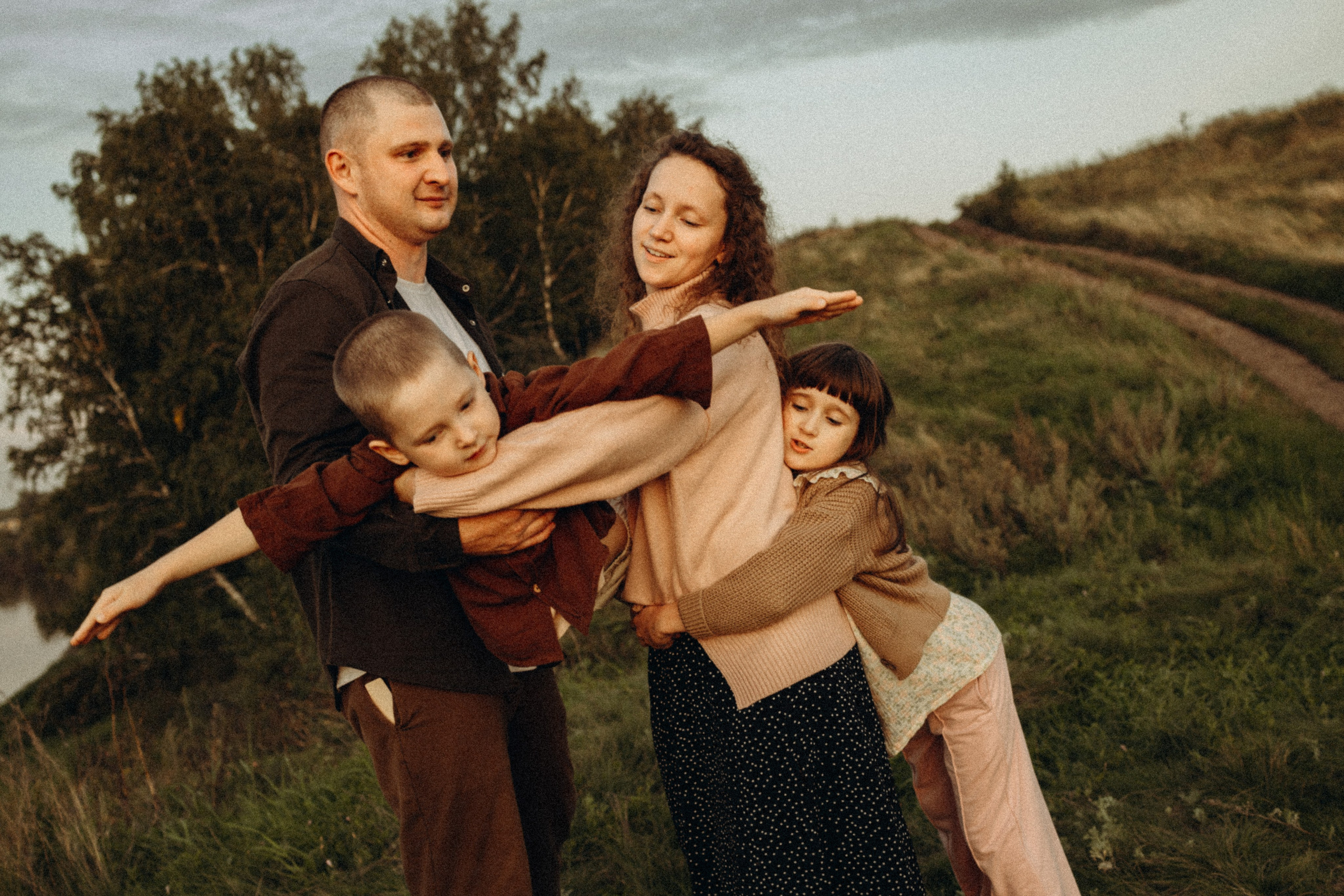 В лучах заката. Lifestyle семейный и детский фотограф в Омске Иванова Екатерина