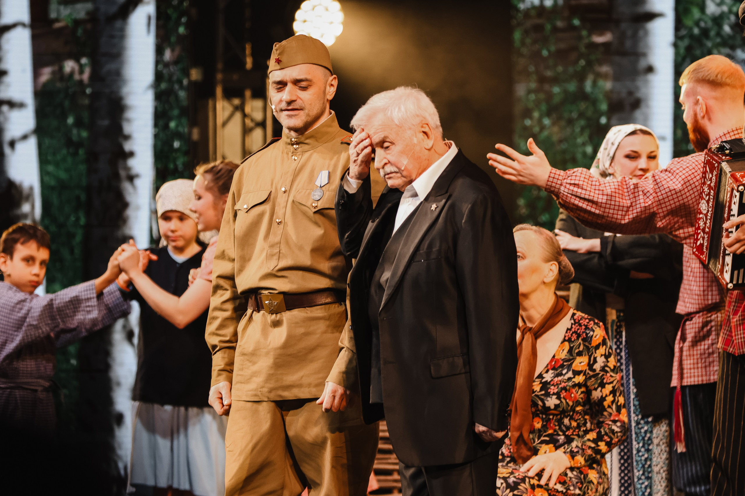 Василий Теркин, театр «Русская песня». Фотограф Ольга Махалова — Санкт-Петербург, Москва, Нижний Новгород