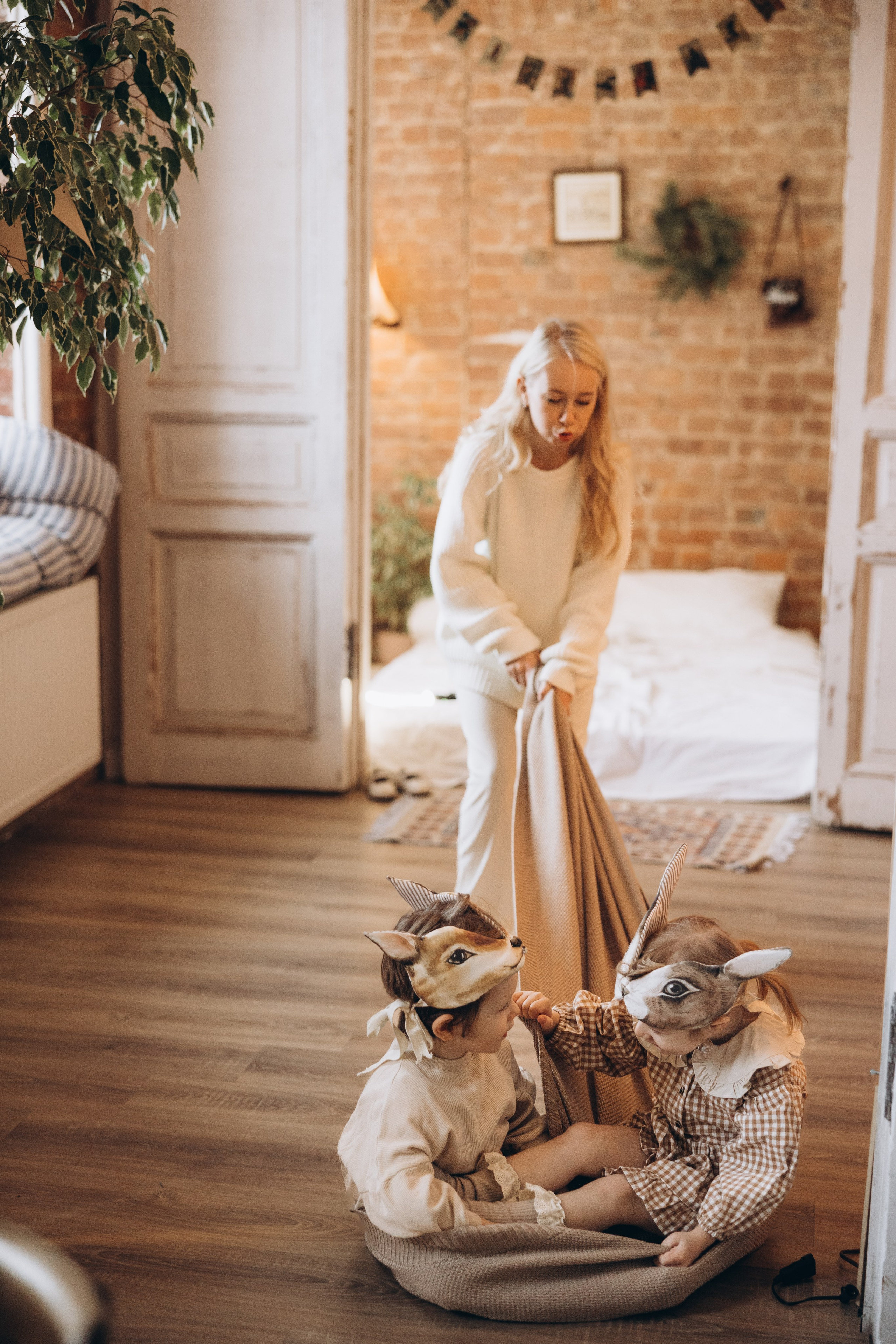 Анна, Саша и Маркус. Семейный фотограф в Москве Виктория Ястребинская
