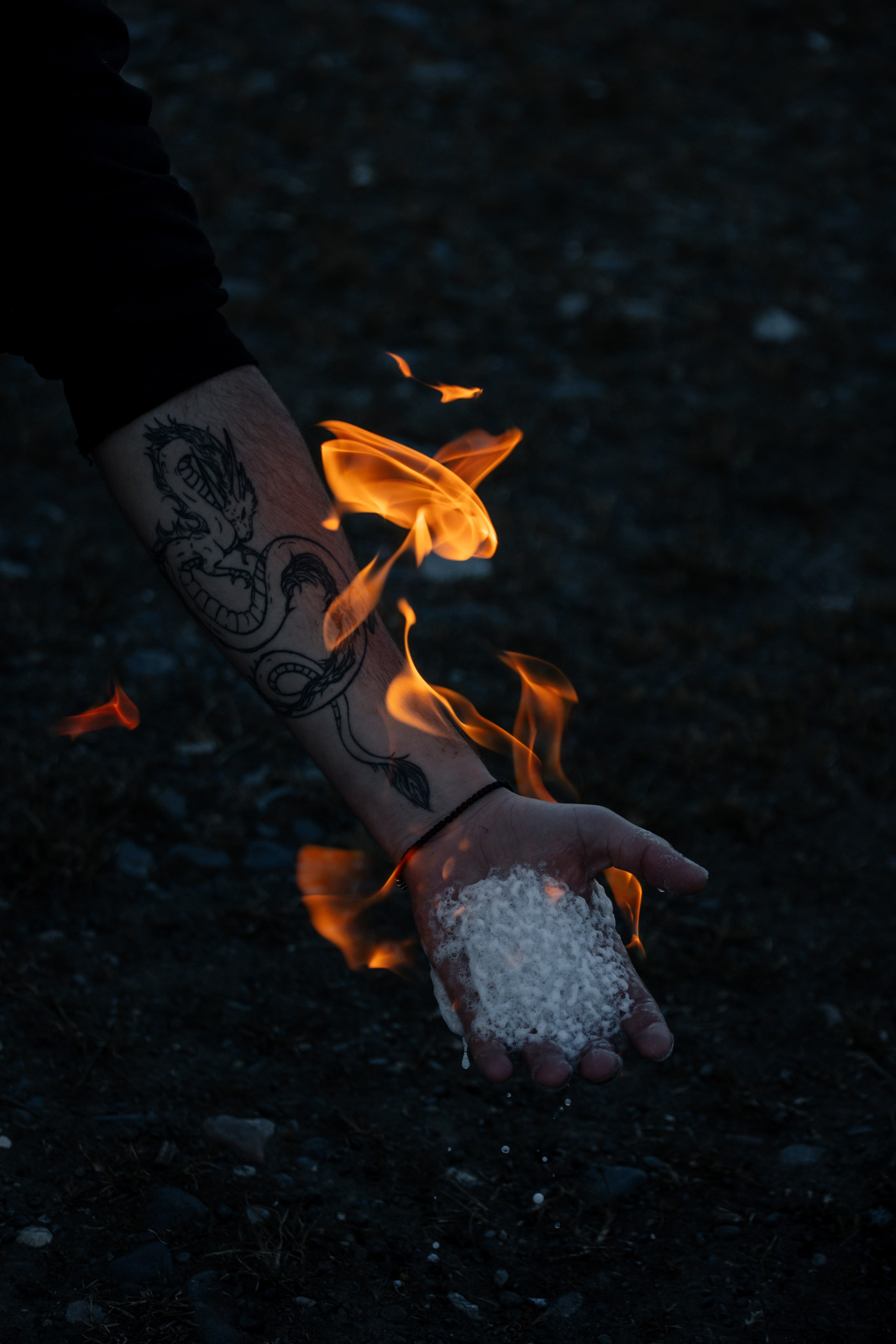 With fire. Photographer in Saint-Petersburg and Moscow Max Spector