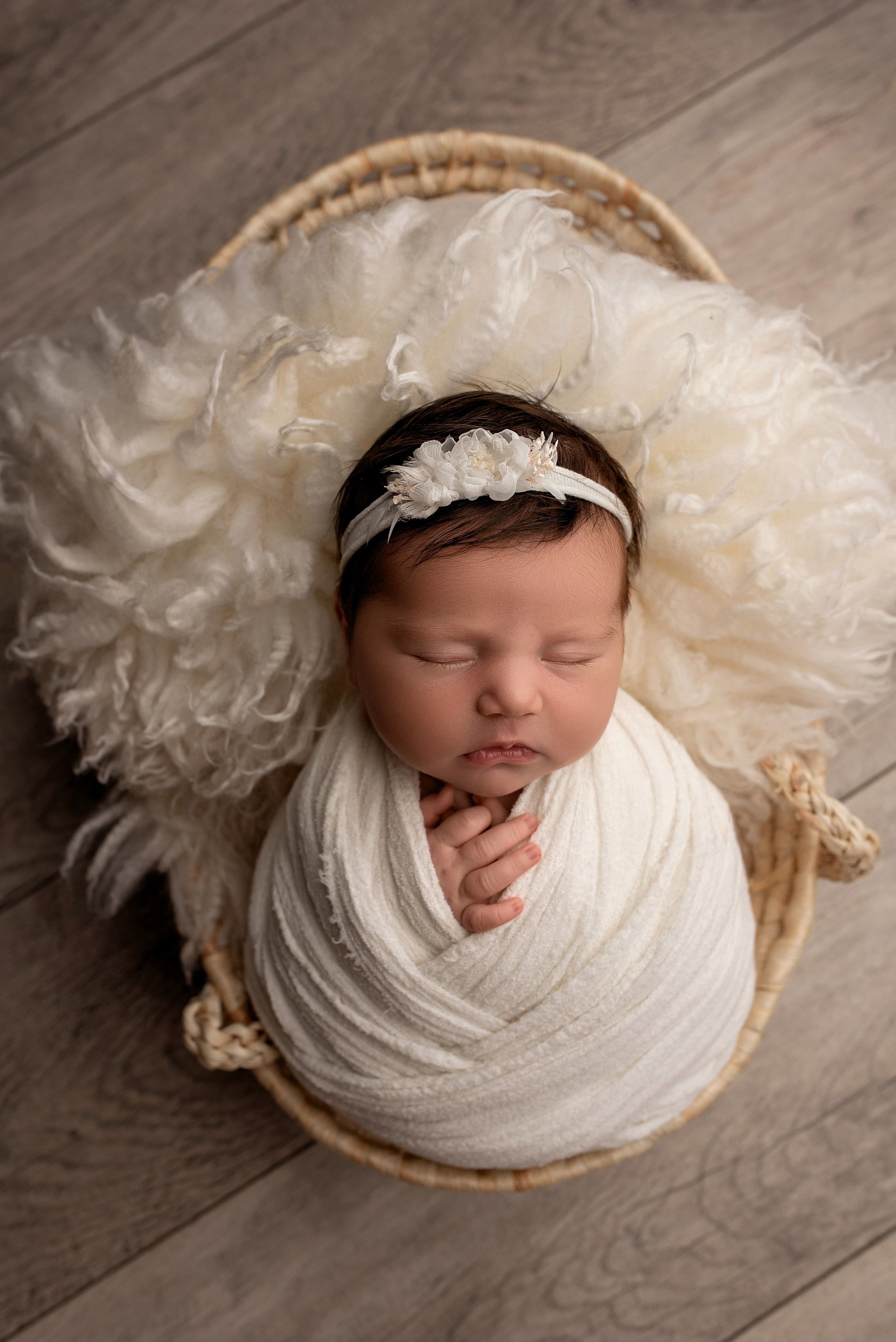 Новорождённые девочки. Детский фотограф новорождённых в Минске Боровик Екатерина