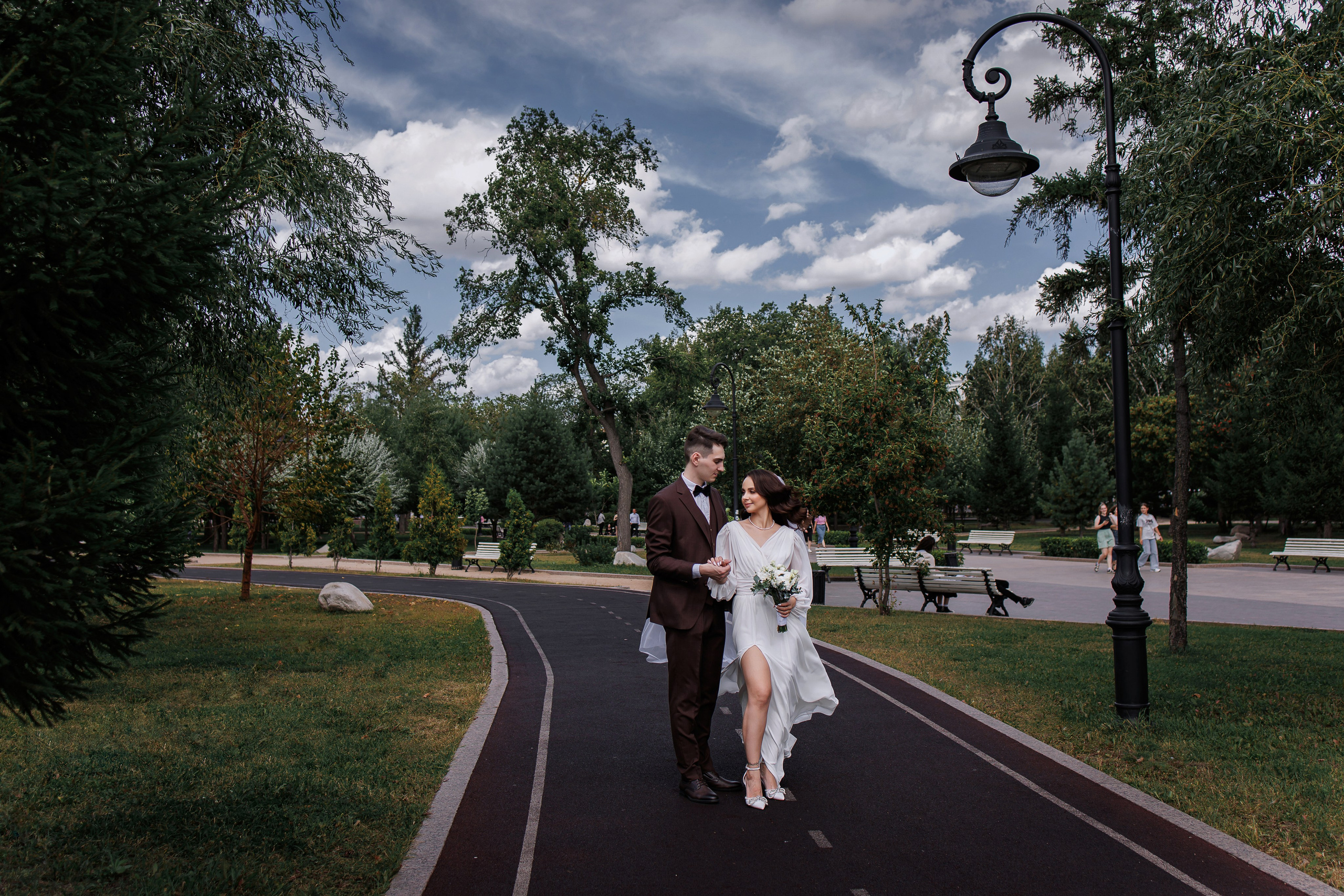 Екатерина и Денис. Свадебный фотограф в Омске Яна Савина