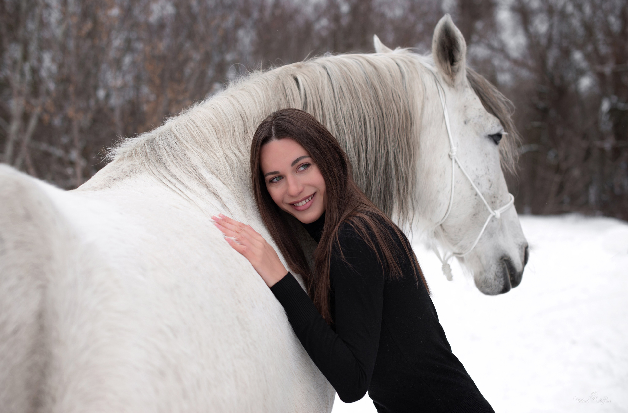 Кристина и Стрелка. Конный фотограф в Саратове Юлия Иванова