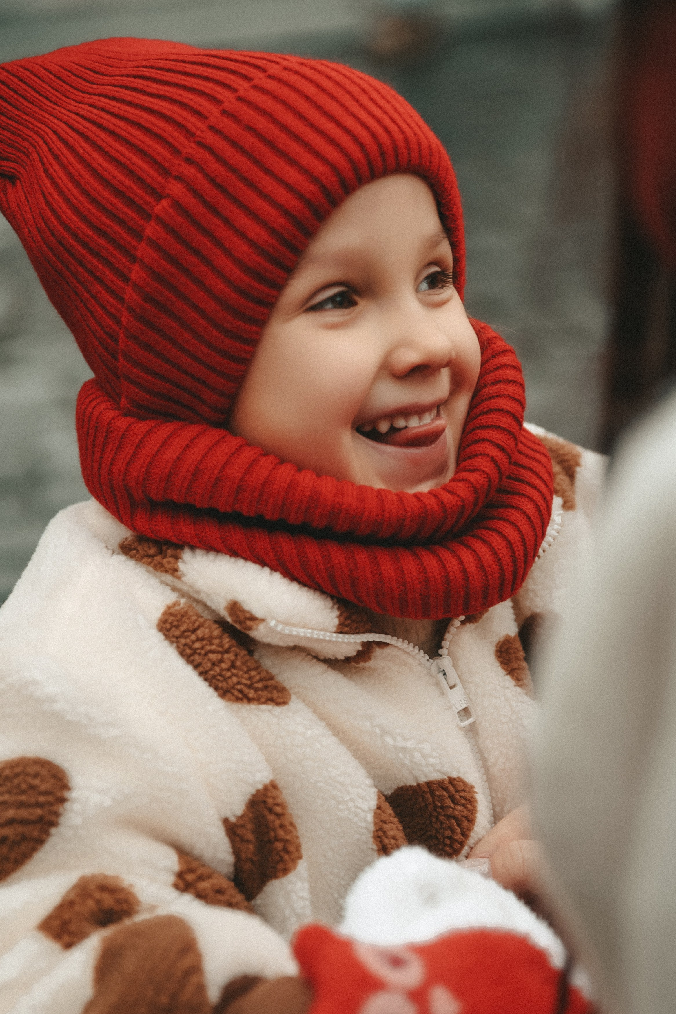 Новогодняя фотосессия на Гум ярмарка мама и дочка. Фотограф Владимир Москва