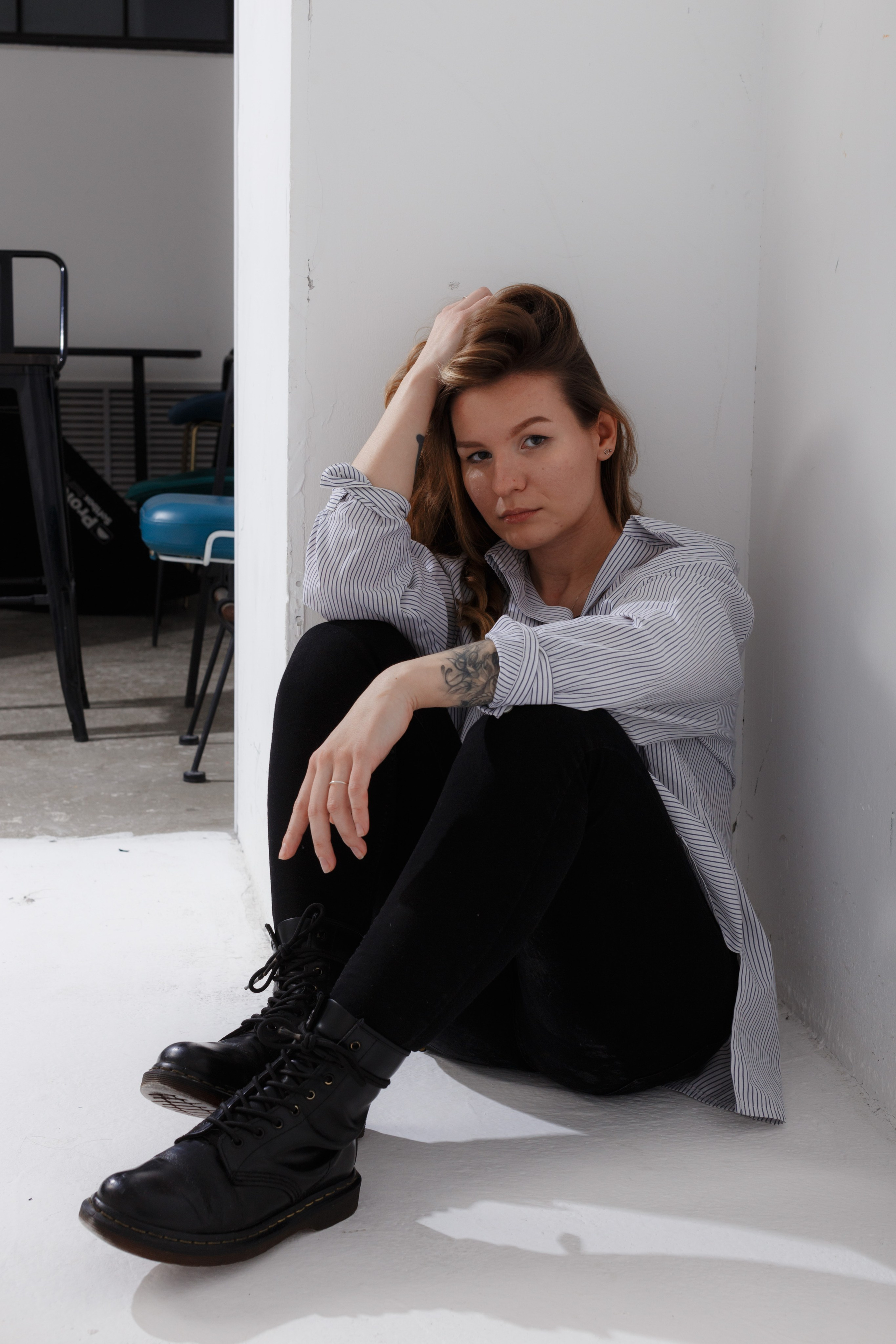 Маша в студии. Портретный и концертный фотограф в Москве Тугарин Александр