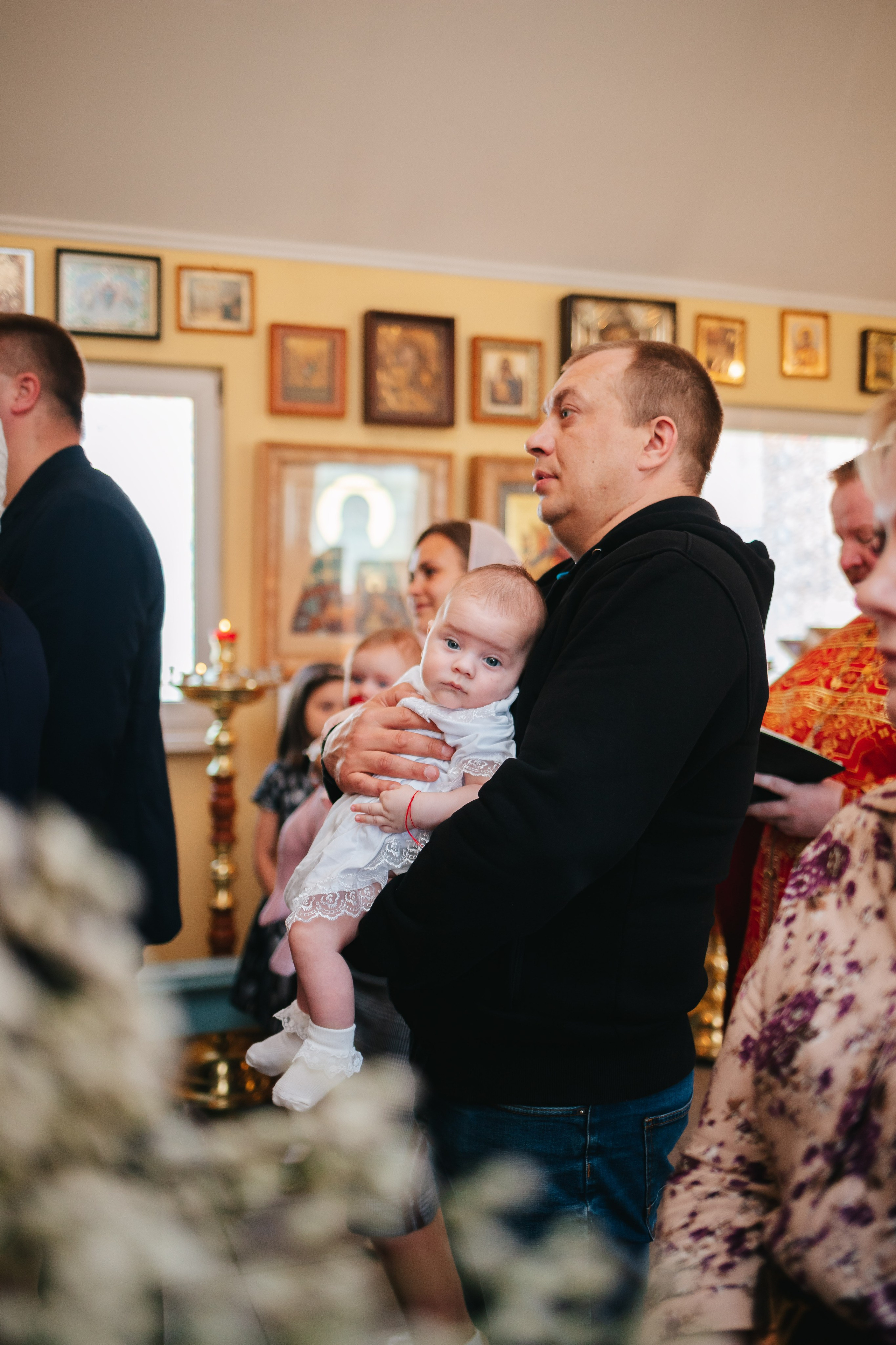 Крещение Свята. Семейный lifestyle фотограф в Санкт-Петербурге Людмила Пахомова