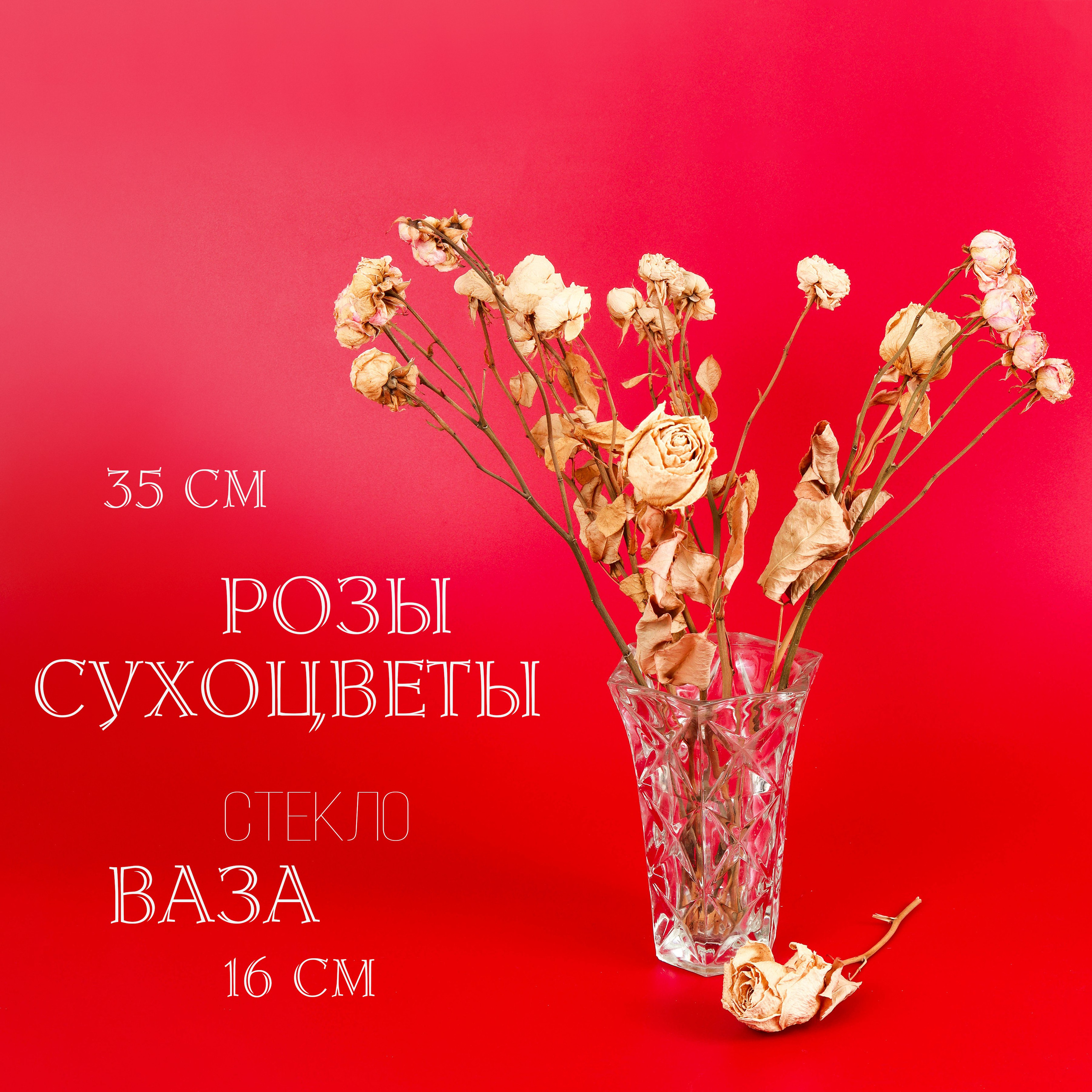 Вазочки и сухоцветы