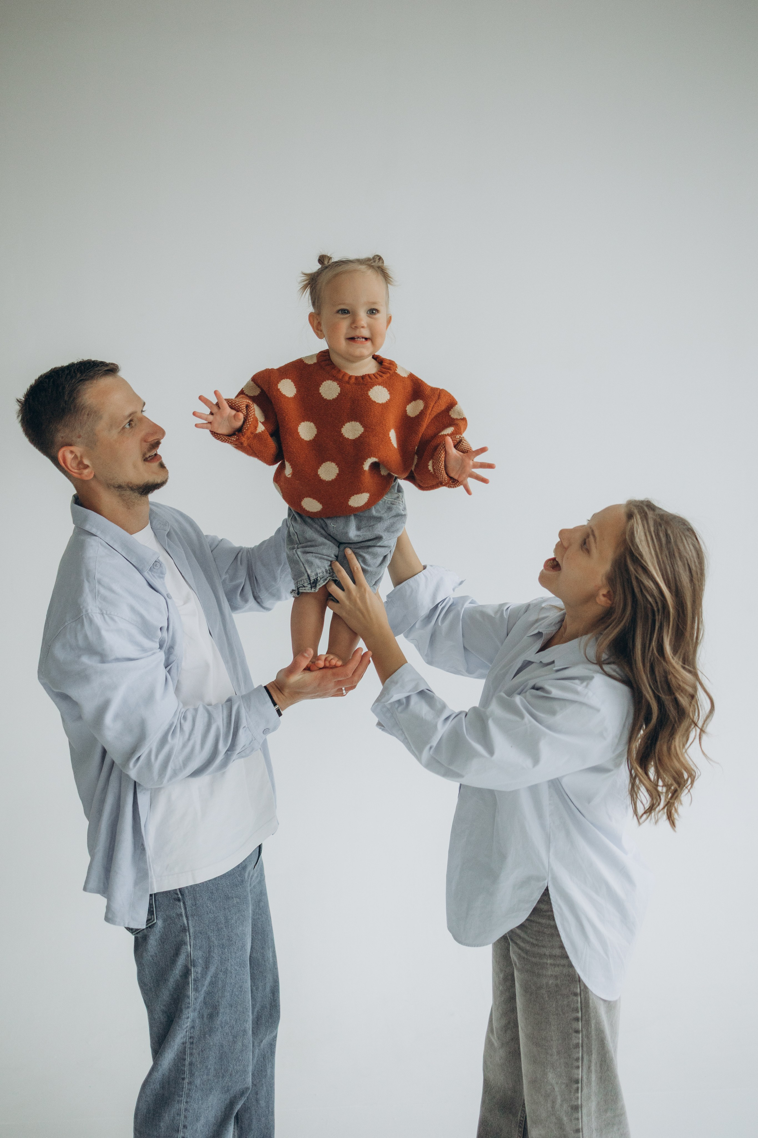 Анна, Сергей и София. Семейный фотограф в Москве Виктория Ястребинская