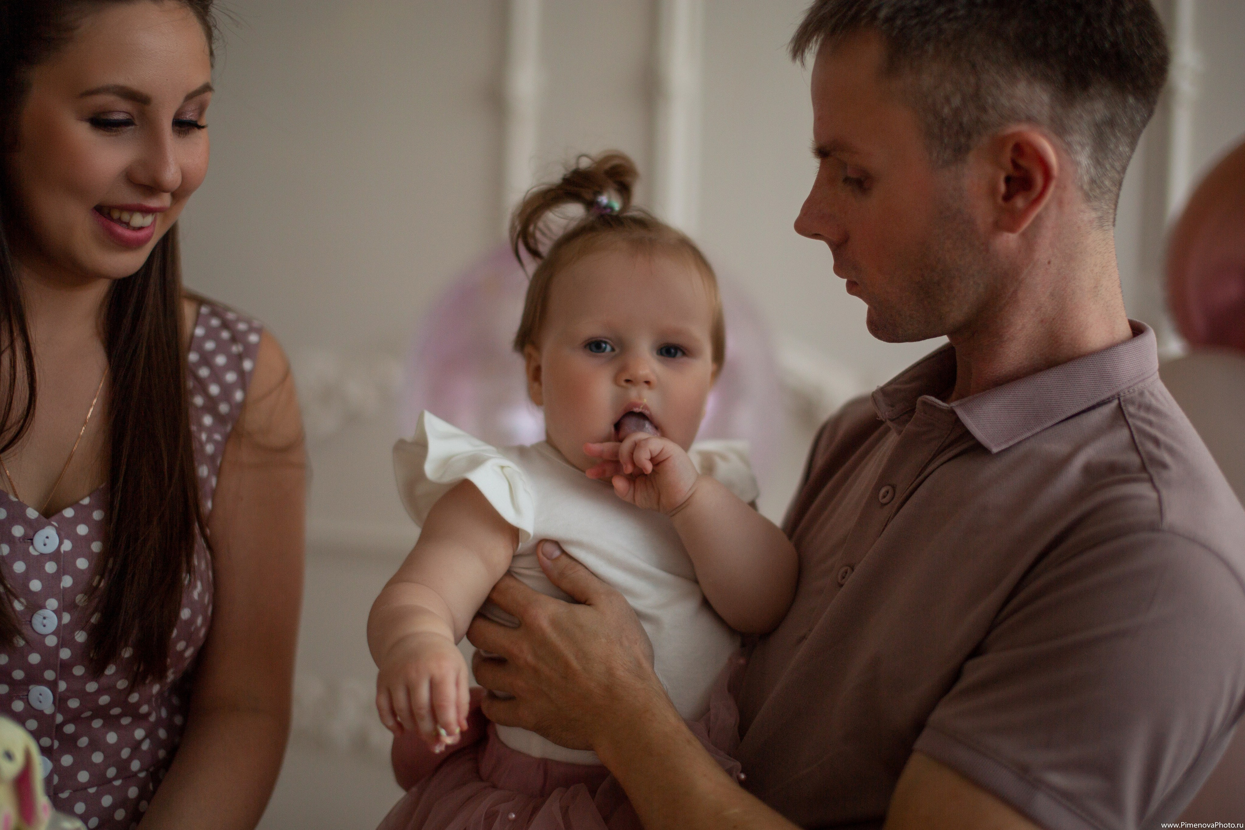 День Рождения Ксении, 1 год. Семейный и детский фотограф в Петрозаводске