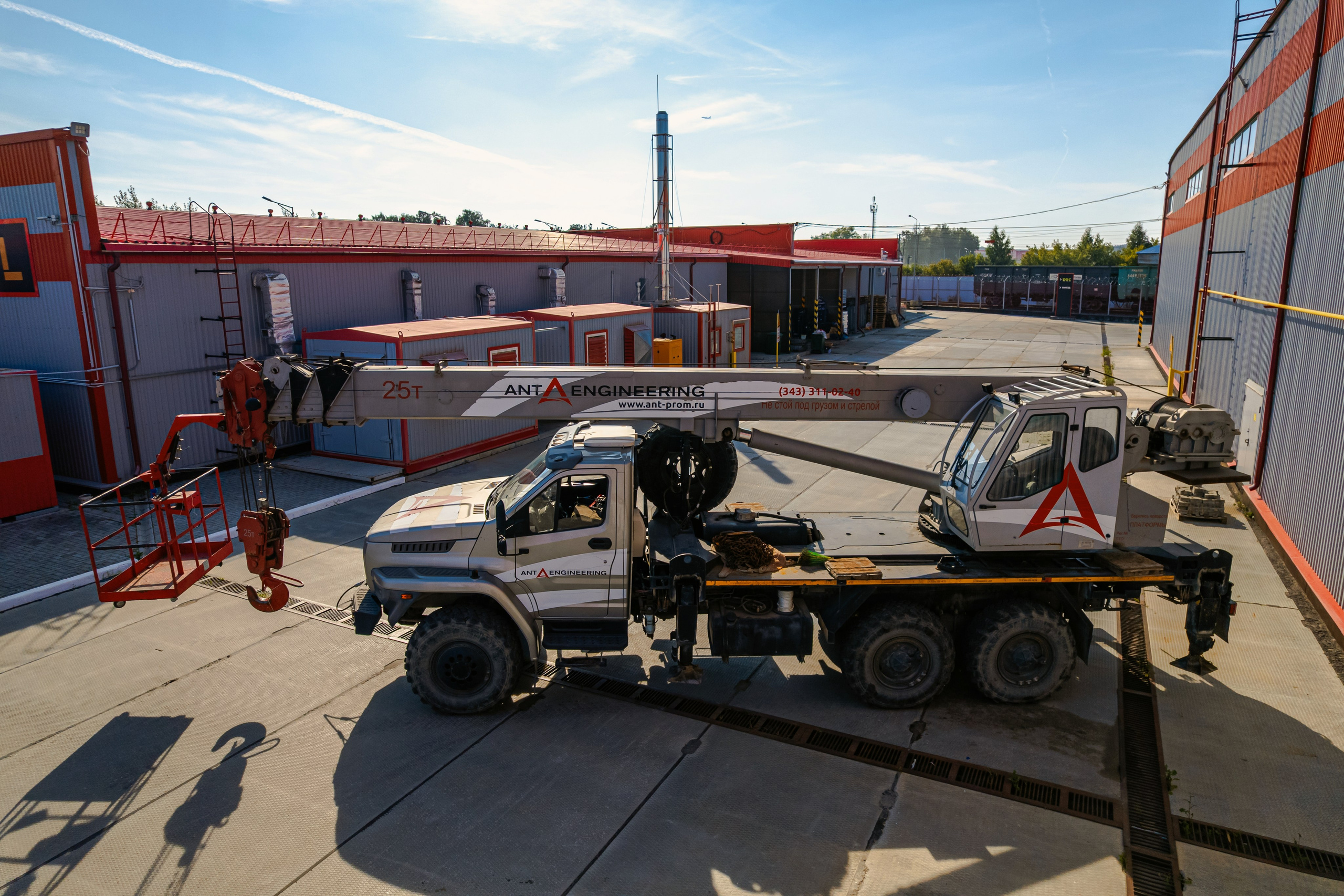 Производственная территория компании АНТ. Дмитрий Судаков, фотограф в Екатеринбурге и Москве