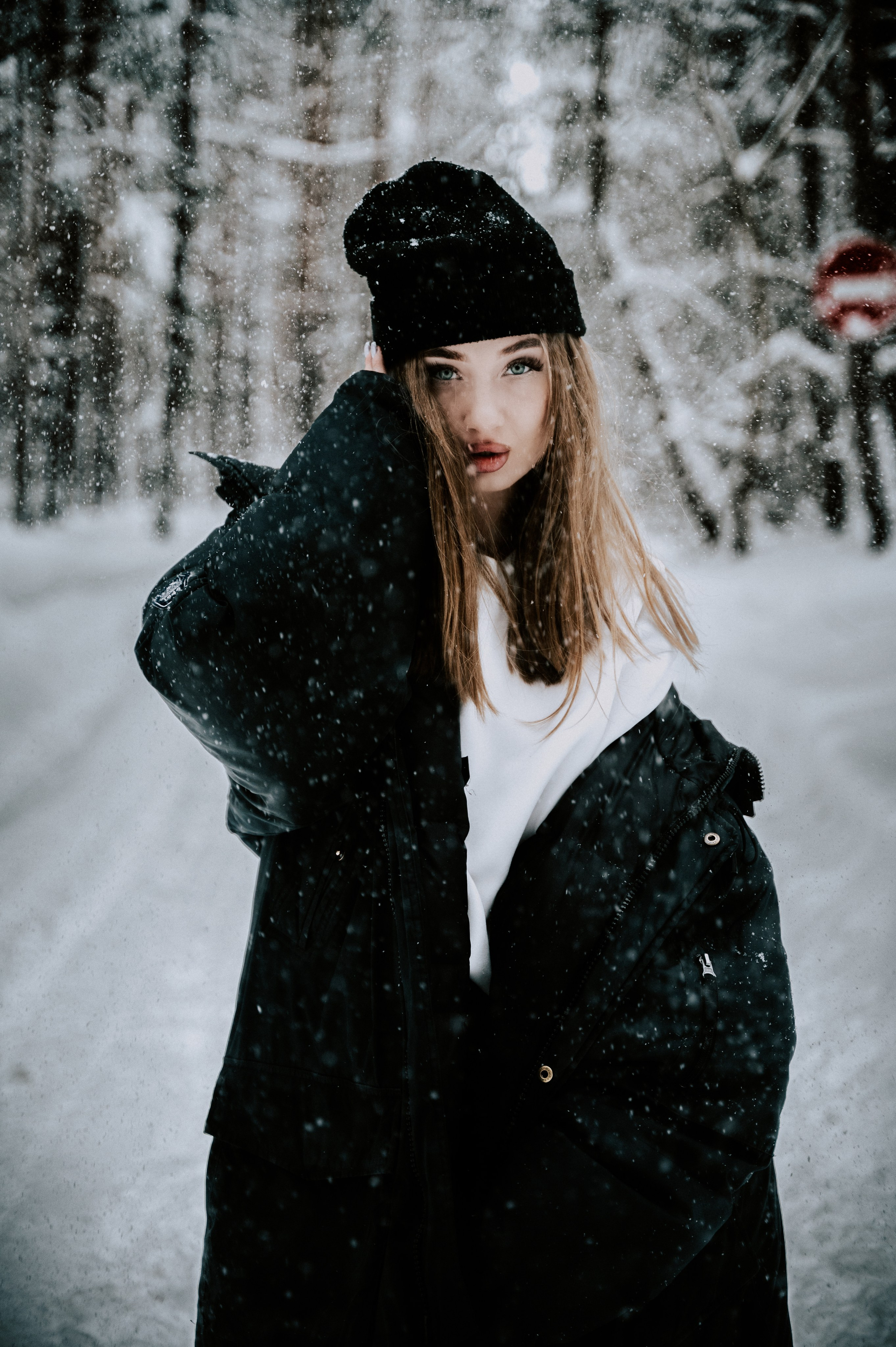 Индивидуальная съёмка для Аделины зима. Фотограф/видеограф Богдан Голованов