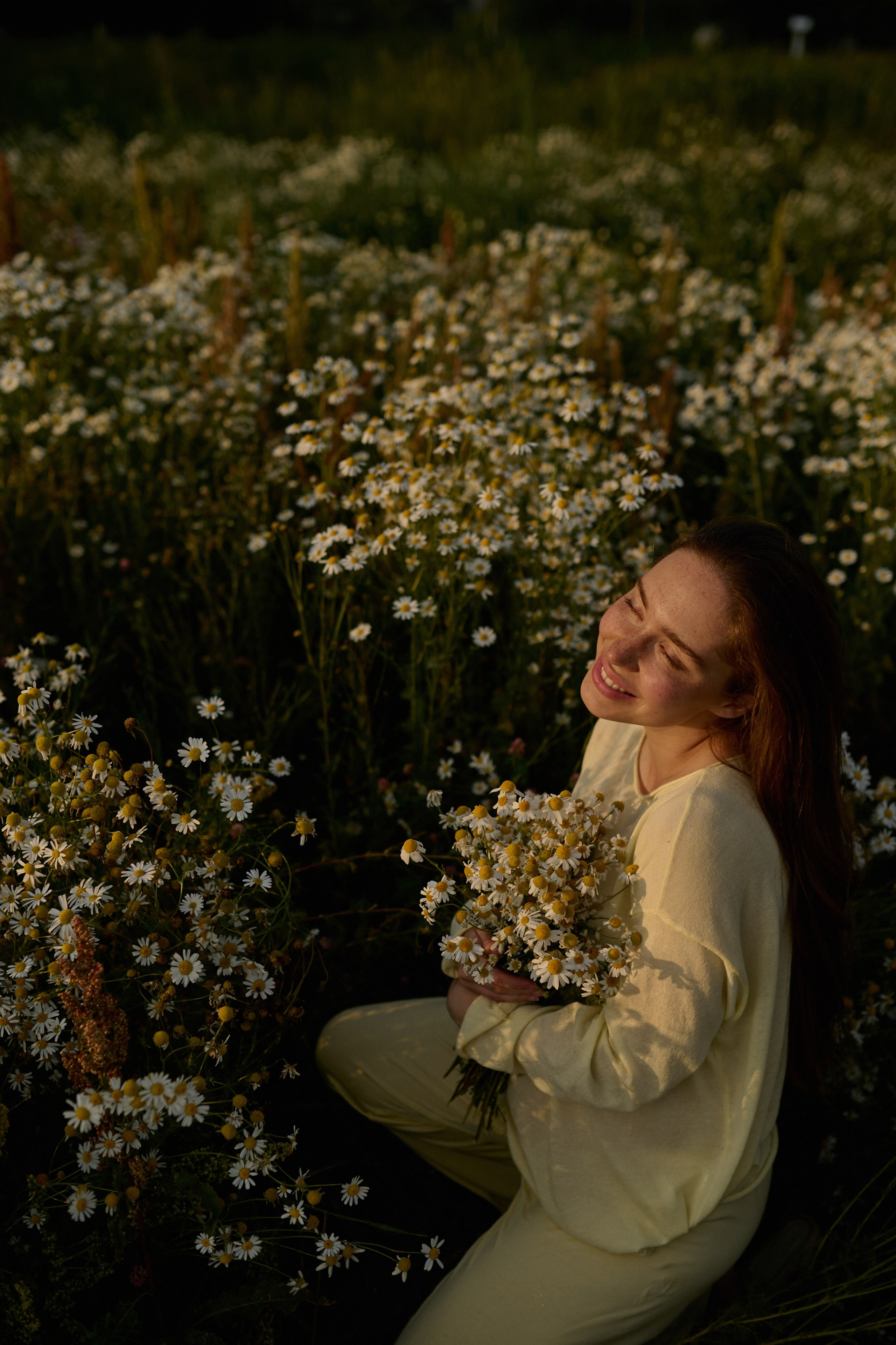 Рома, Оля, Максим и ромашки. Семейный и свадебный lifestyle-фотограф в Москве Мария Петрова