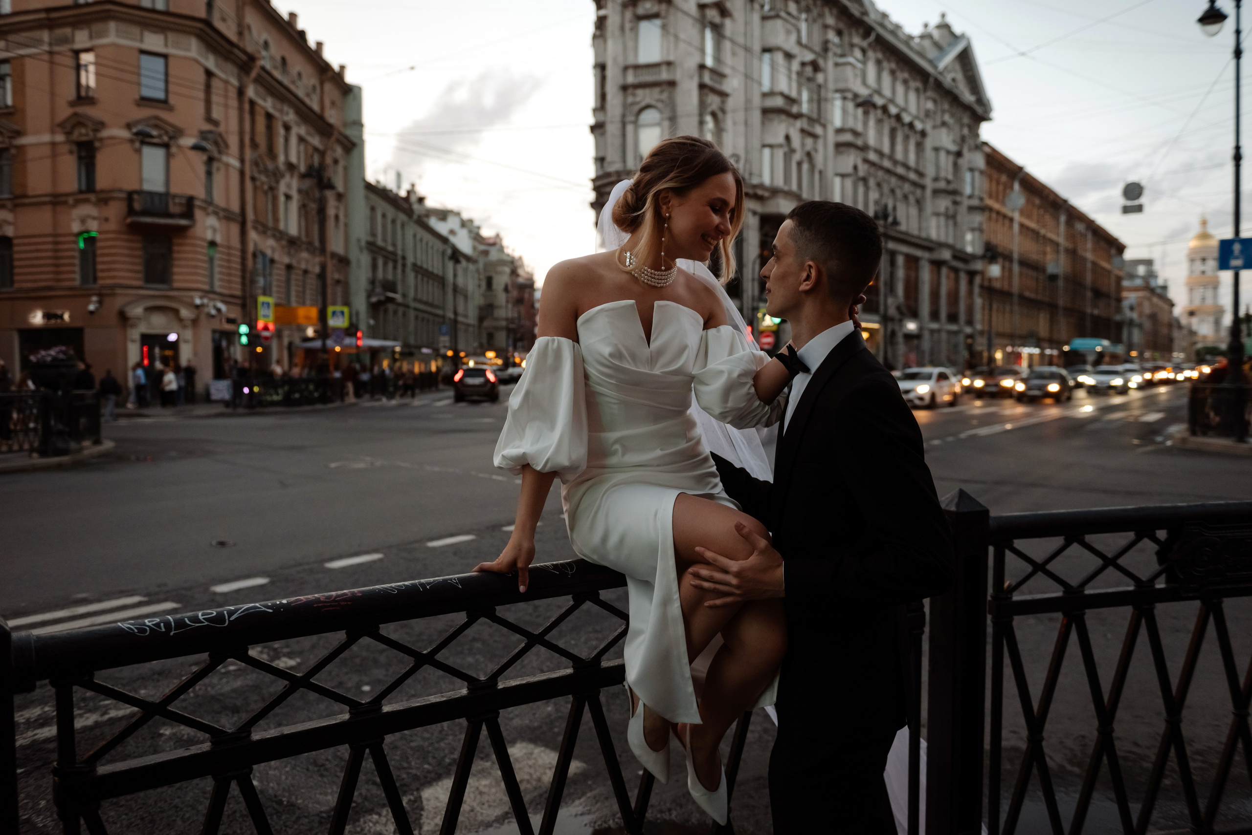 Любовь на крыше. Свадебный и сеейный фотограф в Санкт-Петербурге Елена Худякова