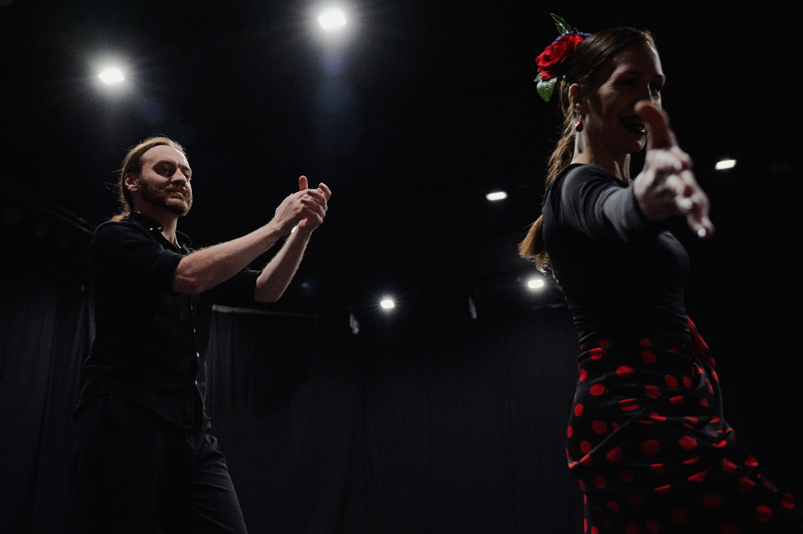 Концерт школы фламенко Los Tacones. Елена Чеснокова спортивный фотограф во Владимире и Белграде