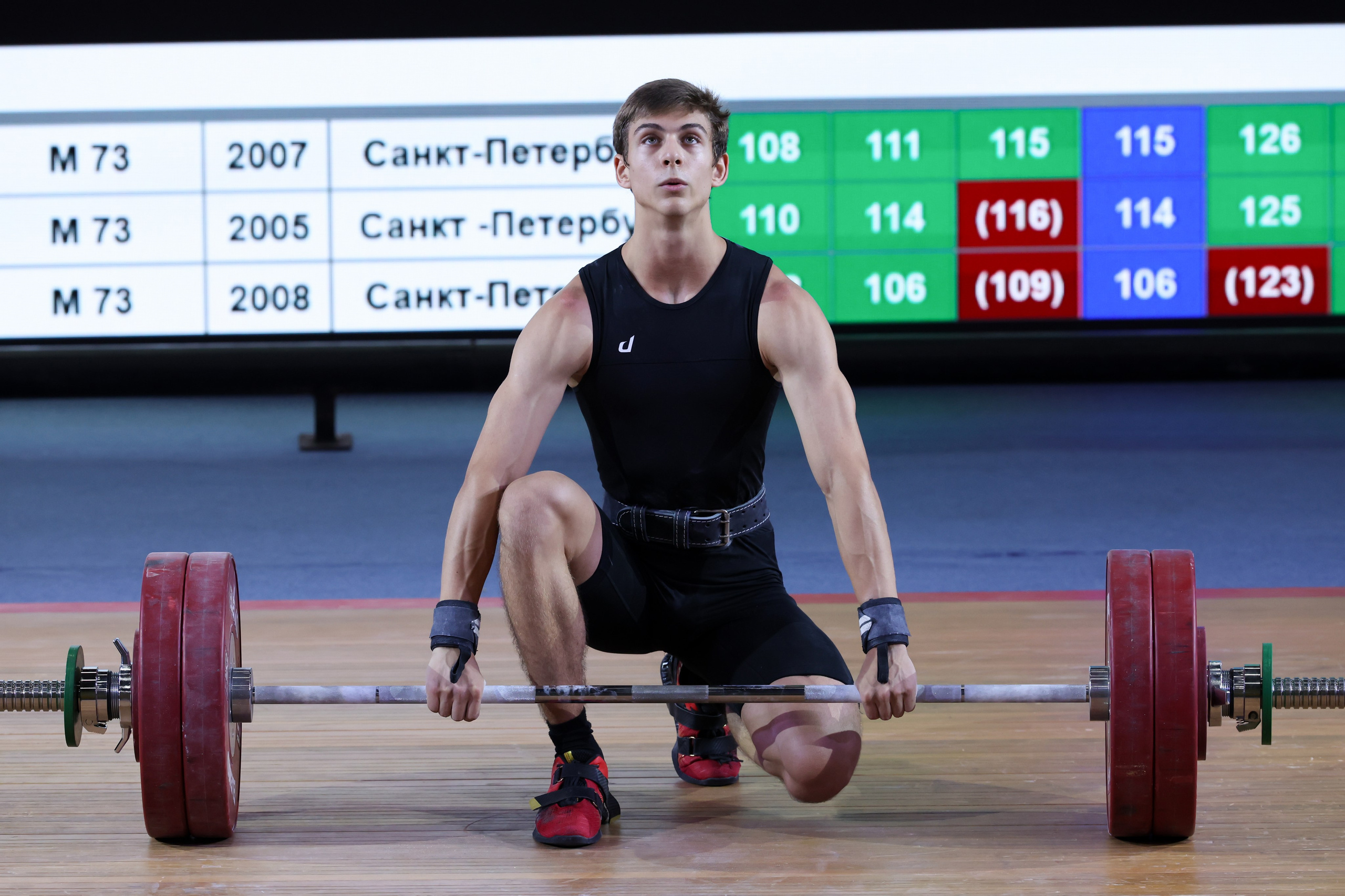 Всероссийские соревнования по тяжелой атлетике памяти В. Ф. Краевского 20.11.2024. Спортивный и репортажный фотограф Антон Тереханов
