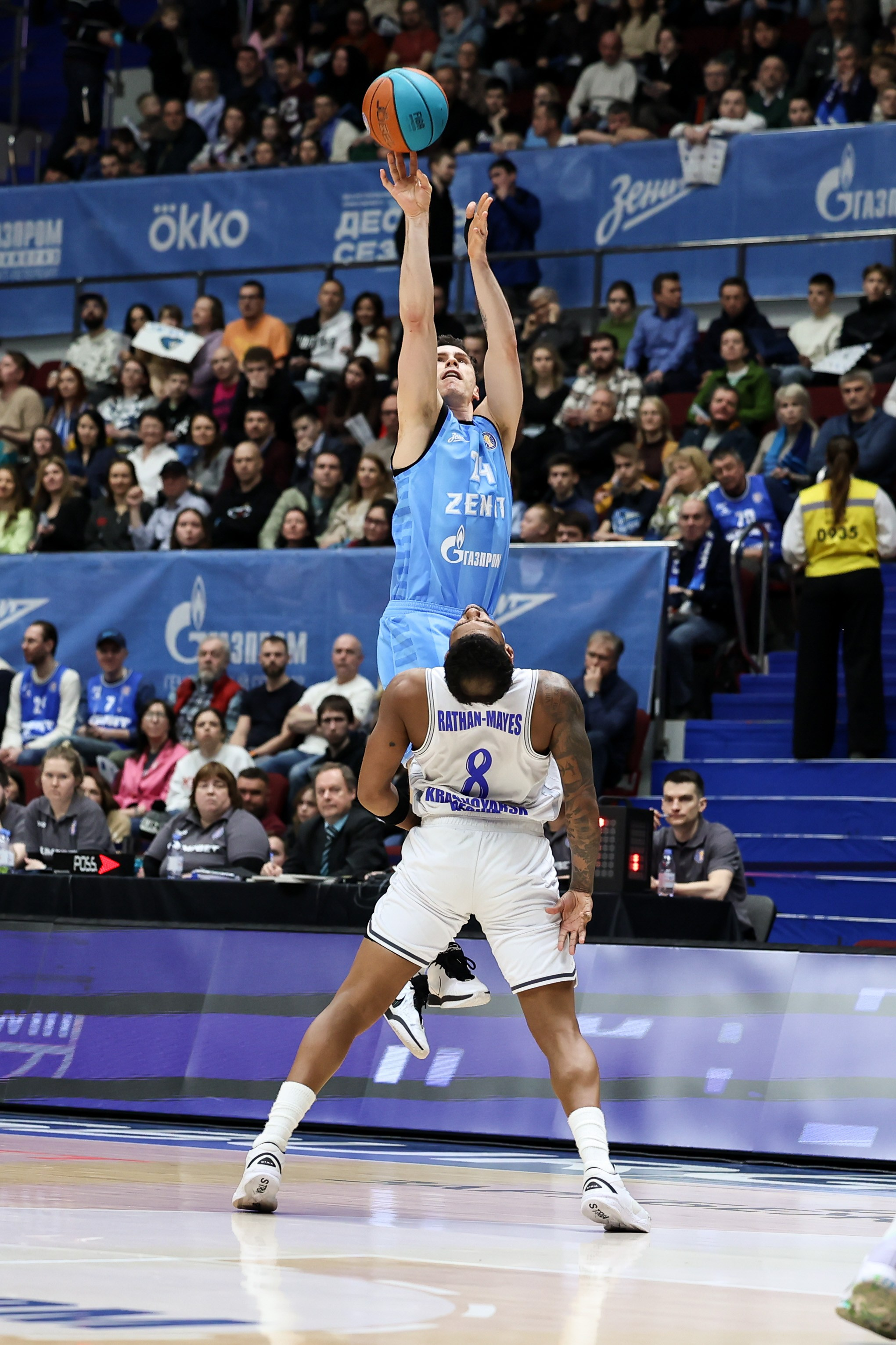 Зенит-Енисей 10.03.2024. Спортивный и репортажный фотограф Антон Тереханов